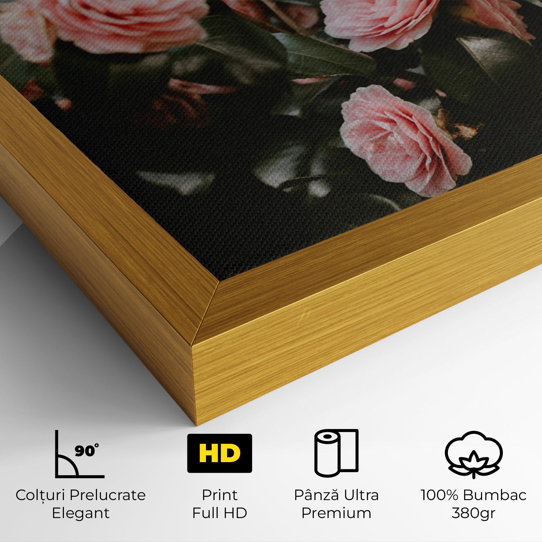 Tablou Canvas Rose Tree mockup 4