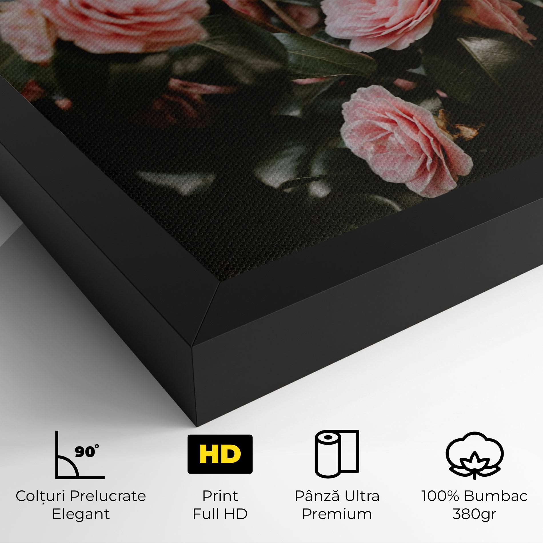 Tablou Canvas Rose Tree mockup 4
