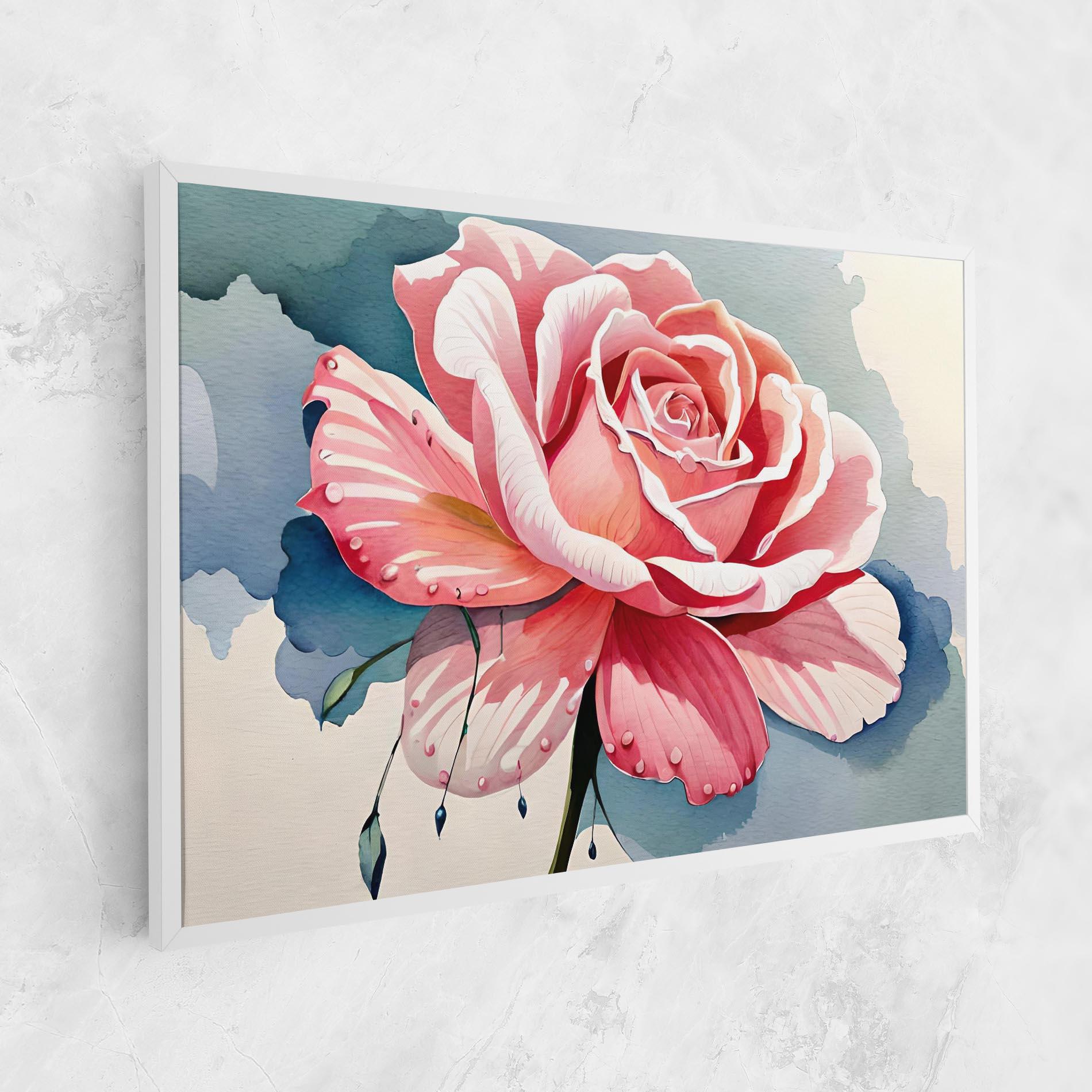 Tablou Canvas Bih Pink Rose mockup 1