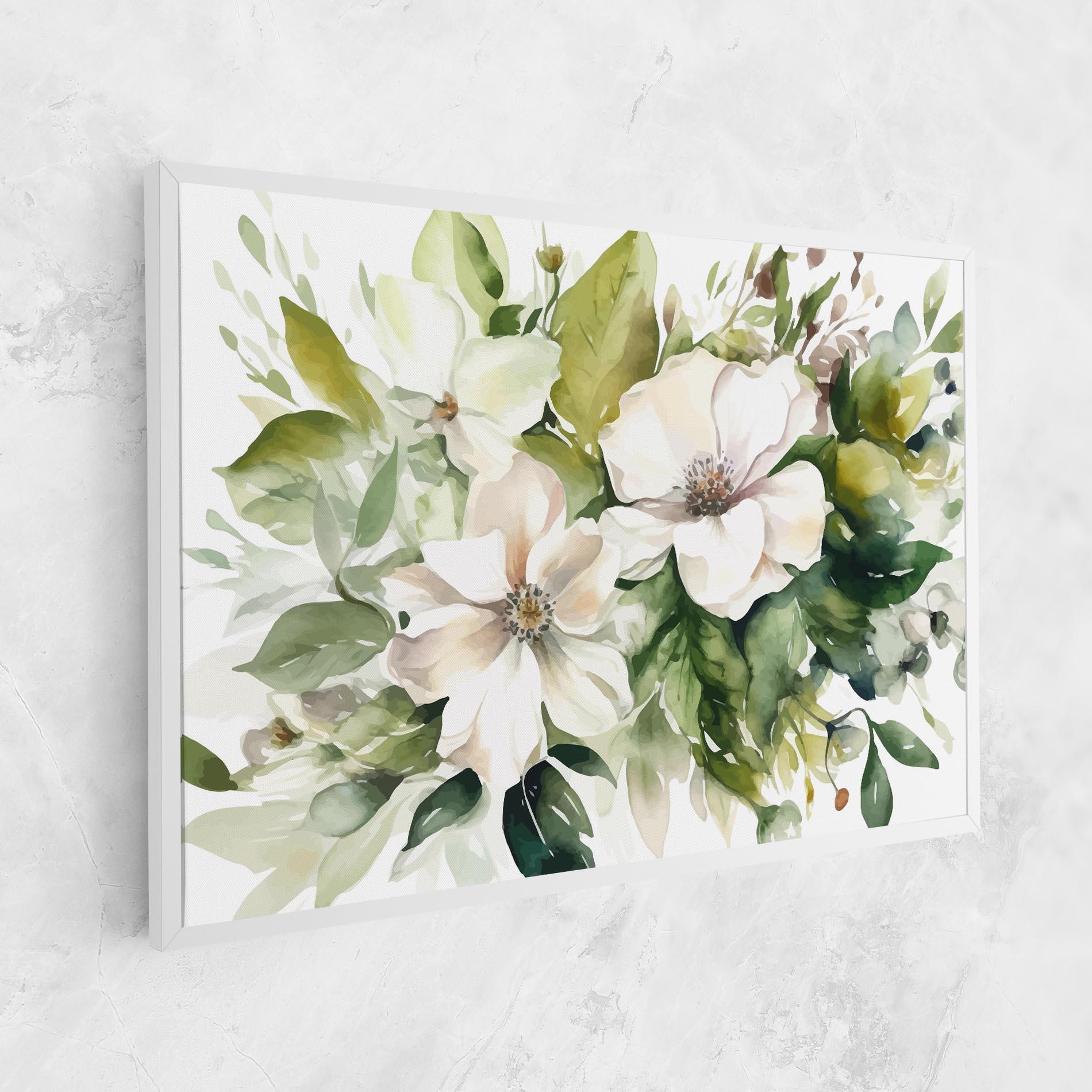 Tablou Canvas Opened Rose mockup 1