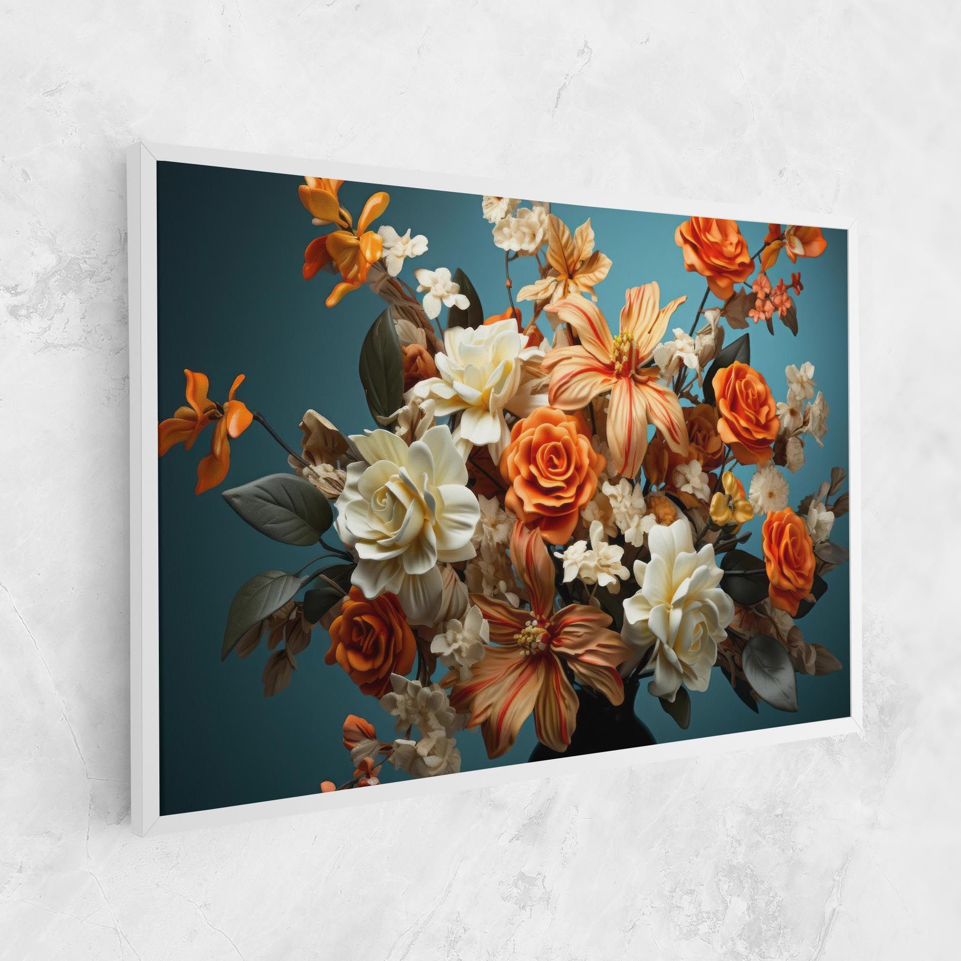 Orange Cream Rose mockup 1