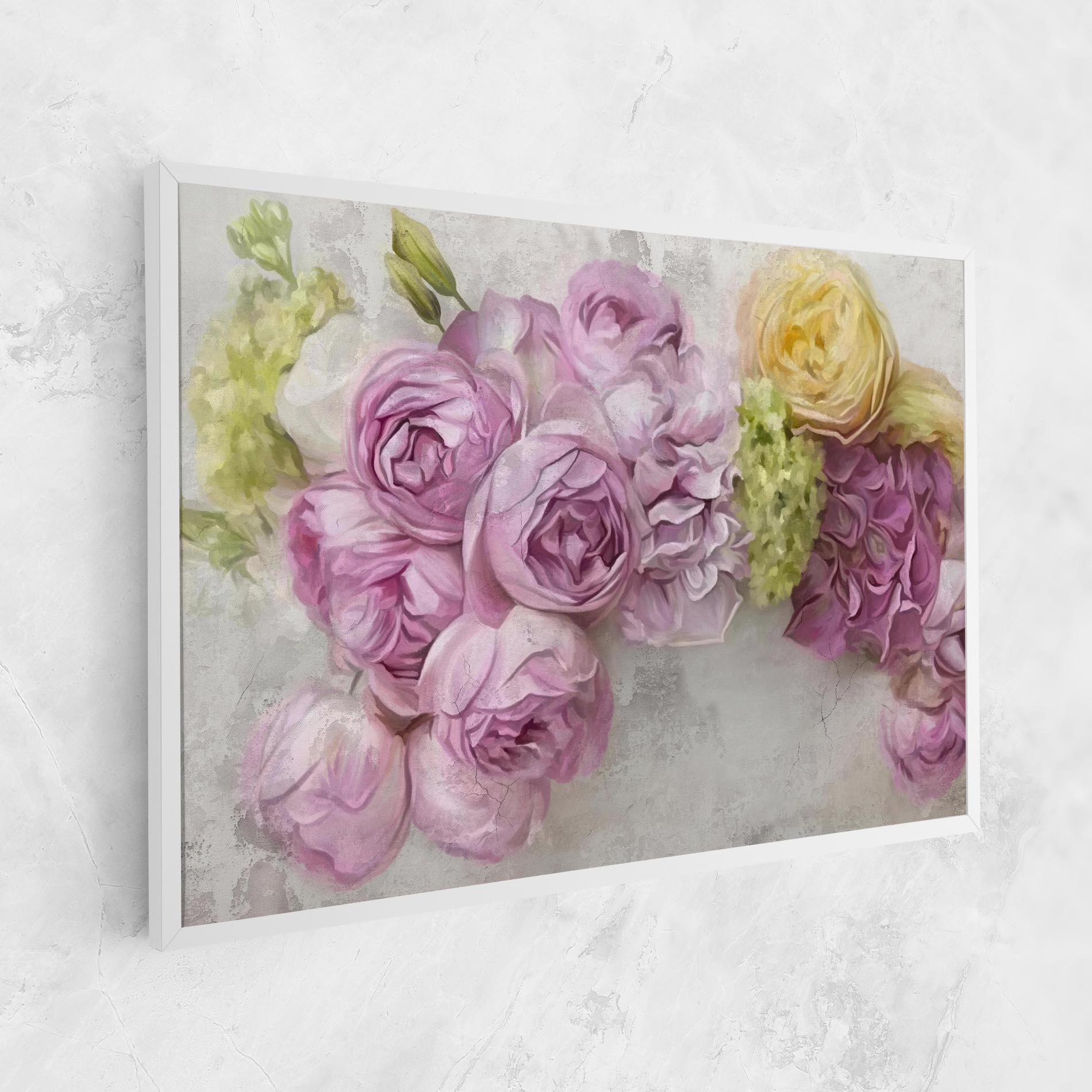 Tablou Canvas Trandafiri Colorati mockup 1