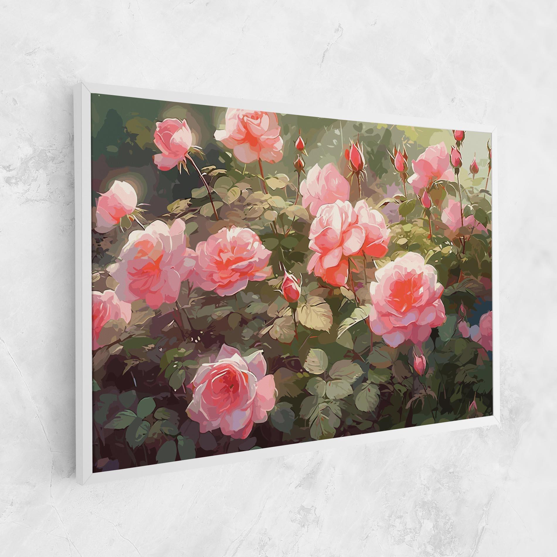 Tablou Canvas Wild Roses mockup 1