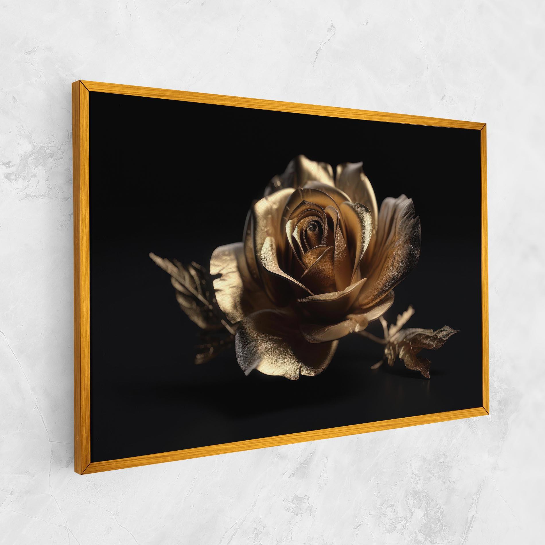 Tablou Canvas Gold Rose mockup 1