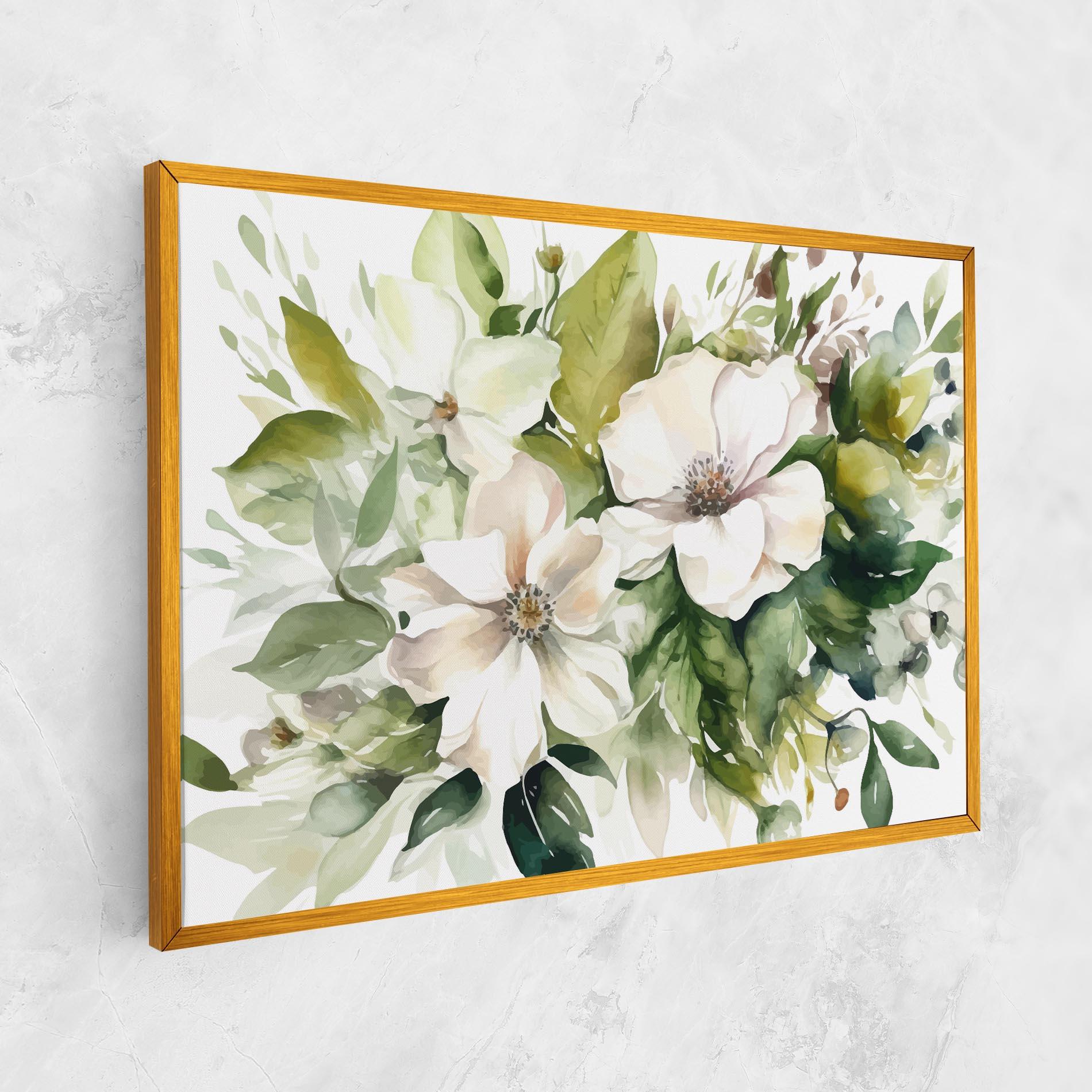 Tablou Canvas Opened Rose mockup 1