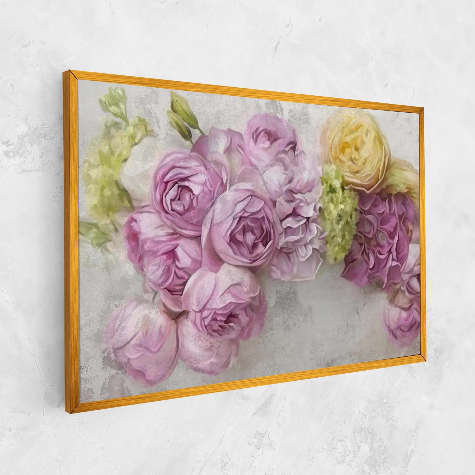 Tablou Canvas Trandafiri Colorati mockup 1