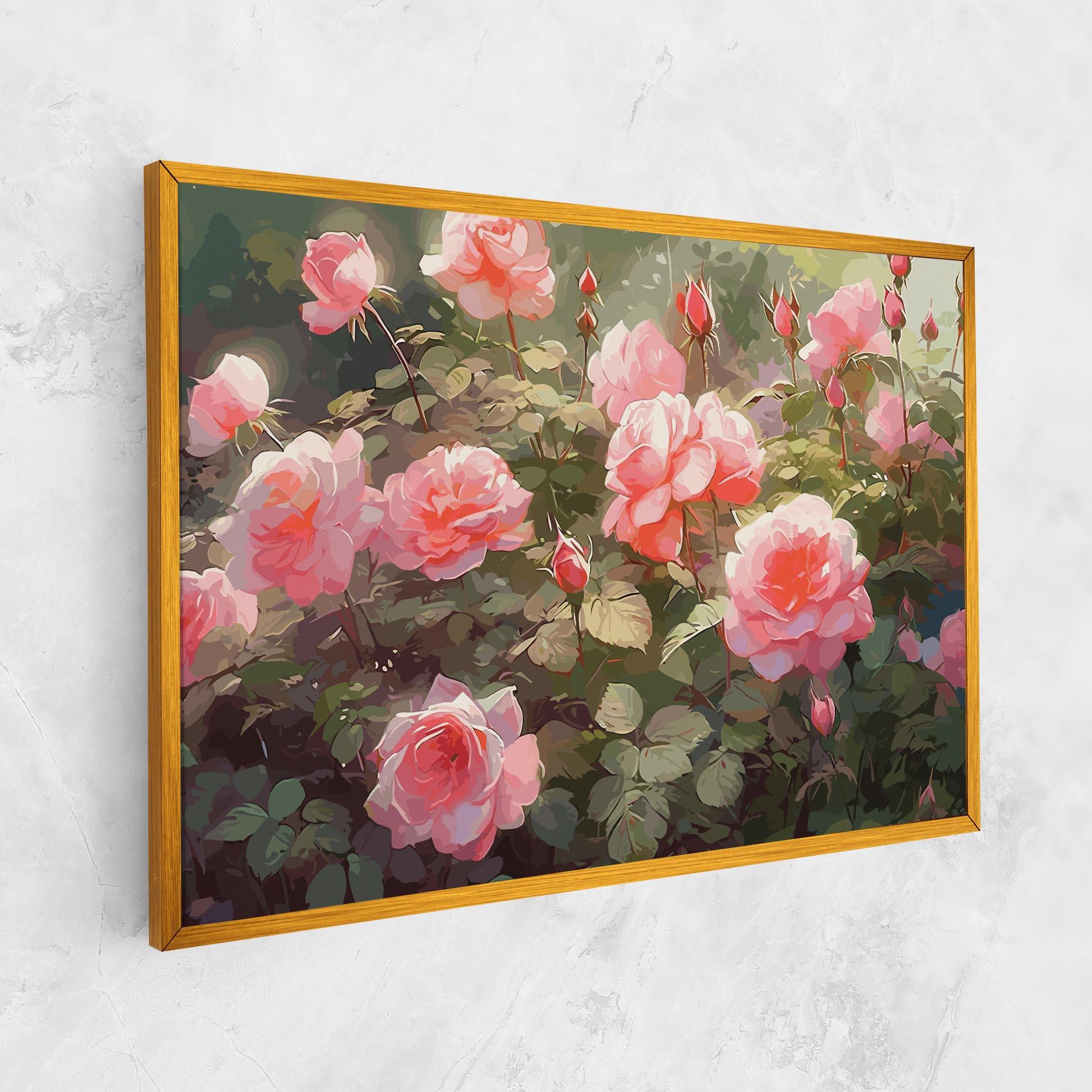 Tablou Canvas Wild Roses mockup 1