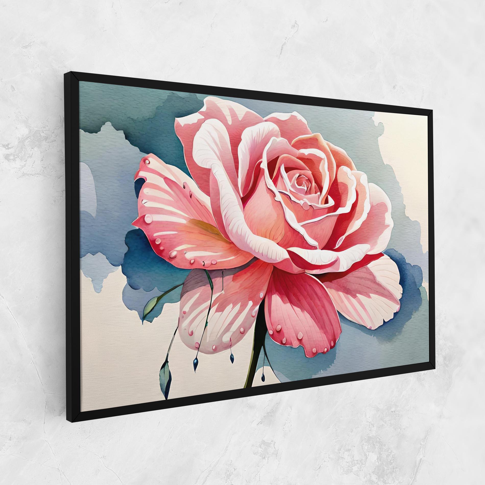 Tablou Canvas Bih Pink Rose mockup 1
