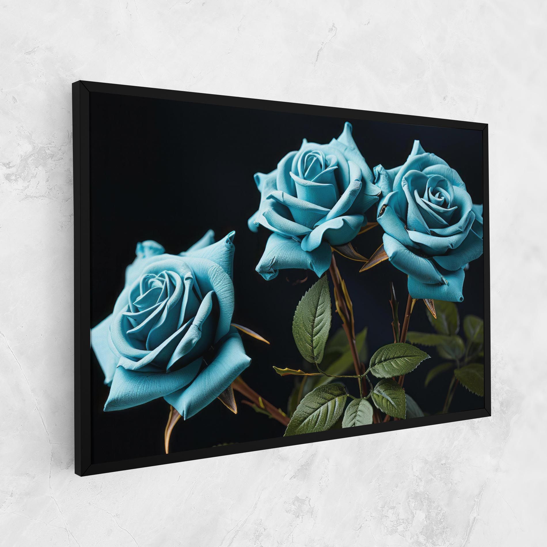 Blue Roses mockup 1