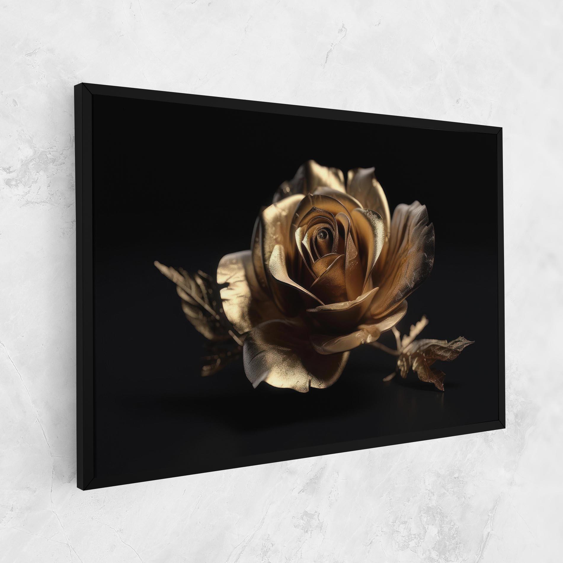 Tablou Canvas Gold Rose mockup 1