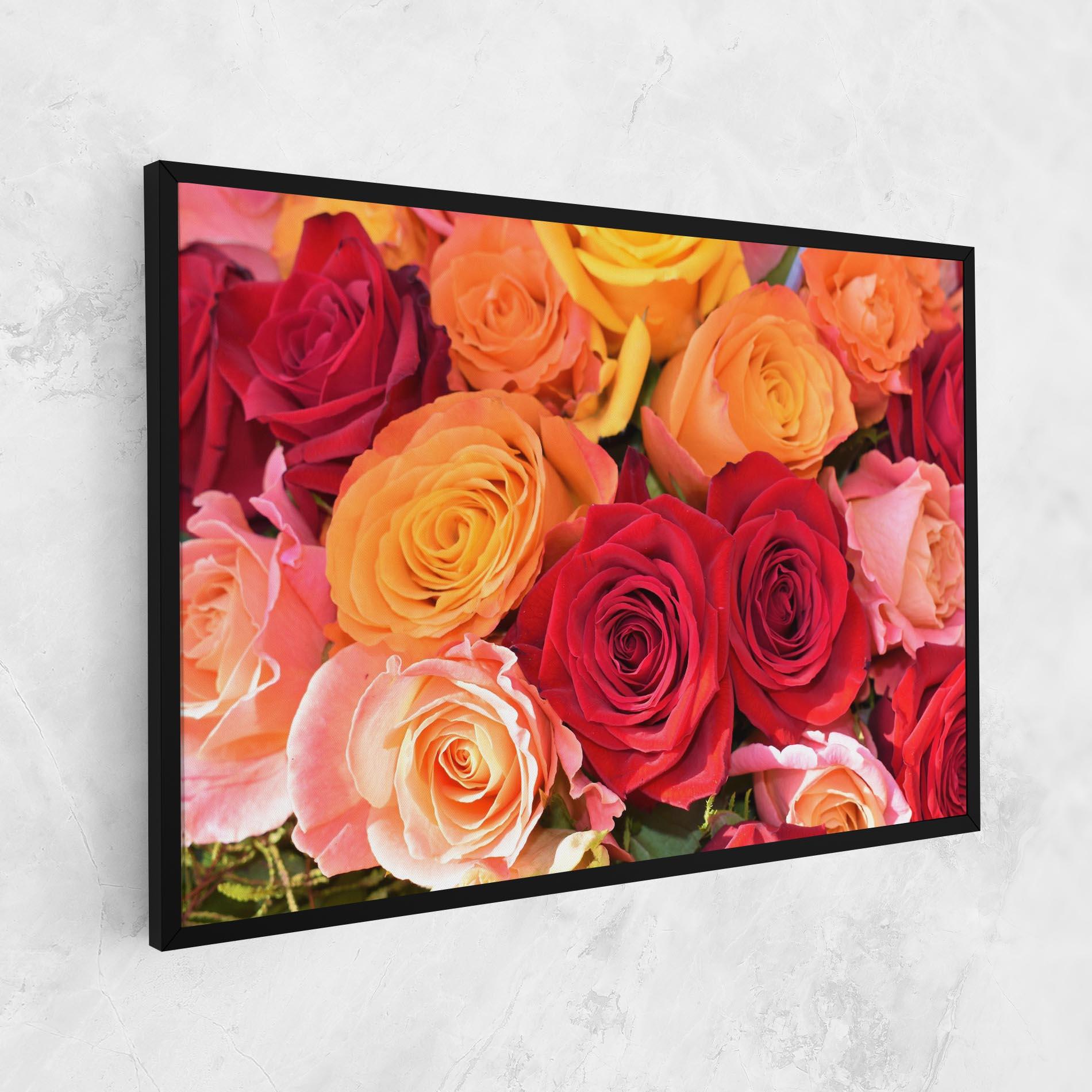 Tablou Canvas Mixed Roses mockup 1