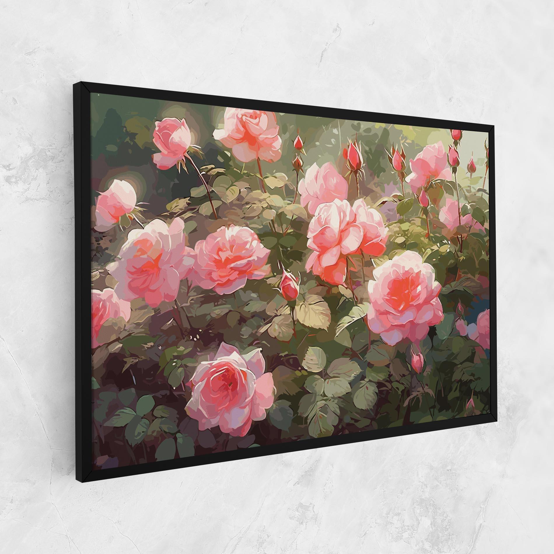 Tablou Canvas Wild Roses mockup 1