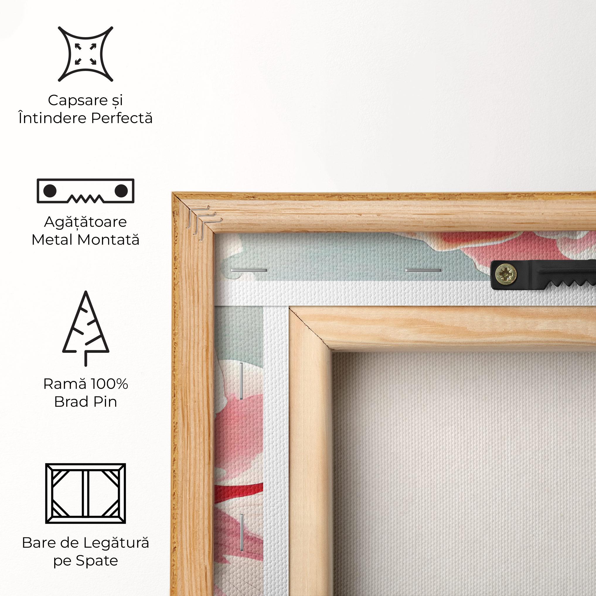 Tablou Canvas Bih Pink Rose mockup 5