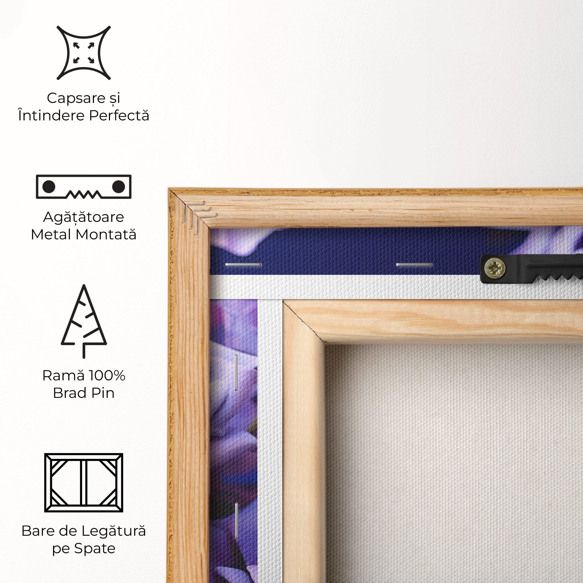 Pastel Purple Rose mockup 5