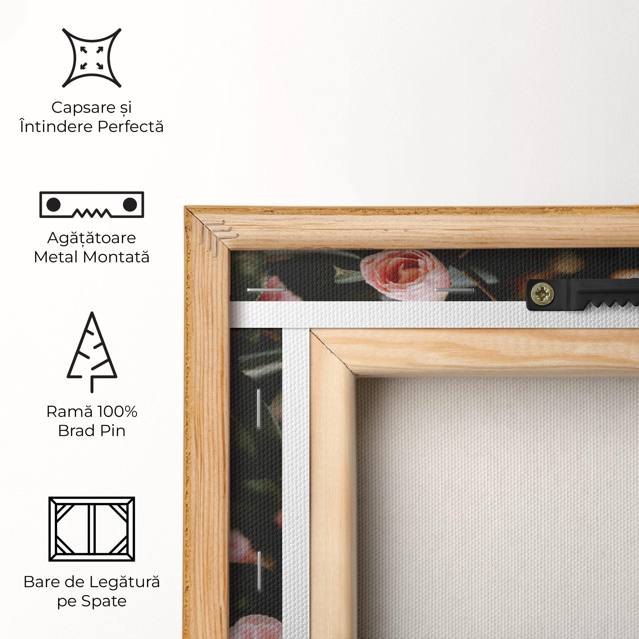 Tablou Canvas Rose Tree mockup 5