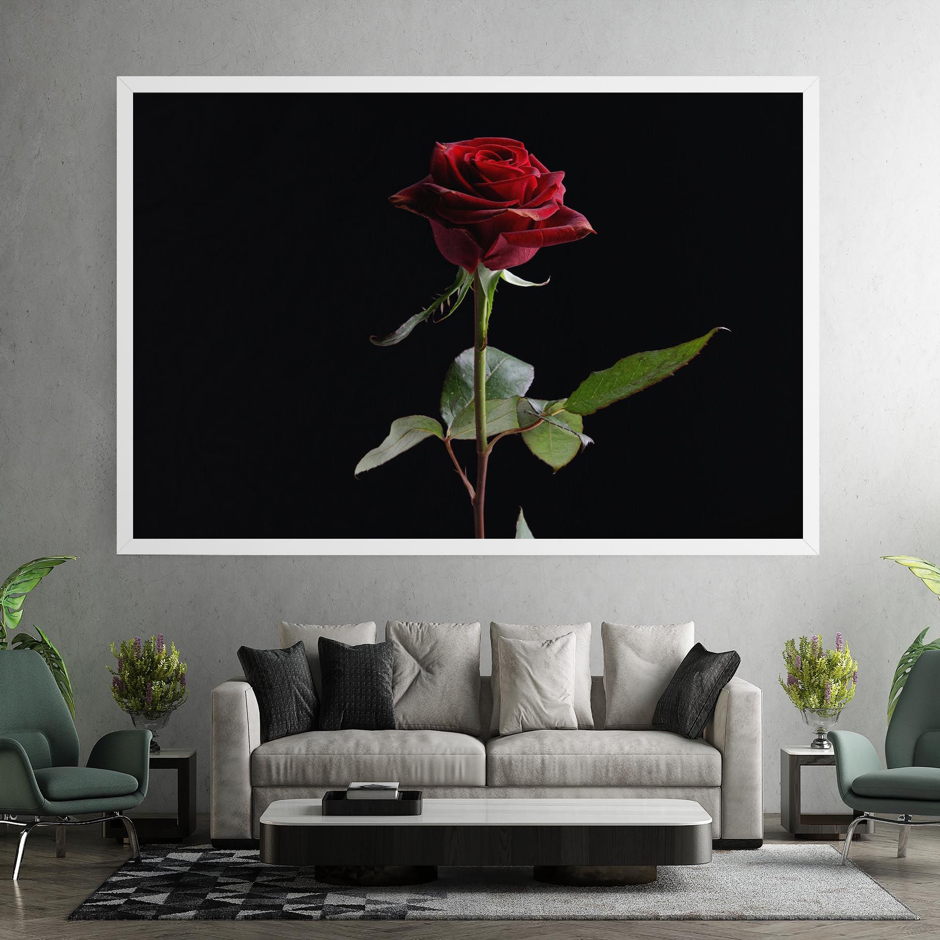 Beautiful Red Rose mockup 7