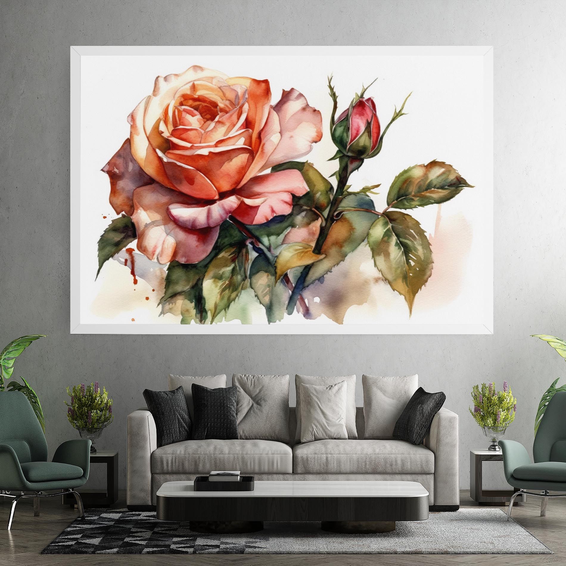 Big Rose Painted mockup 7
