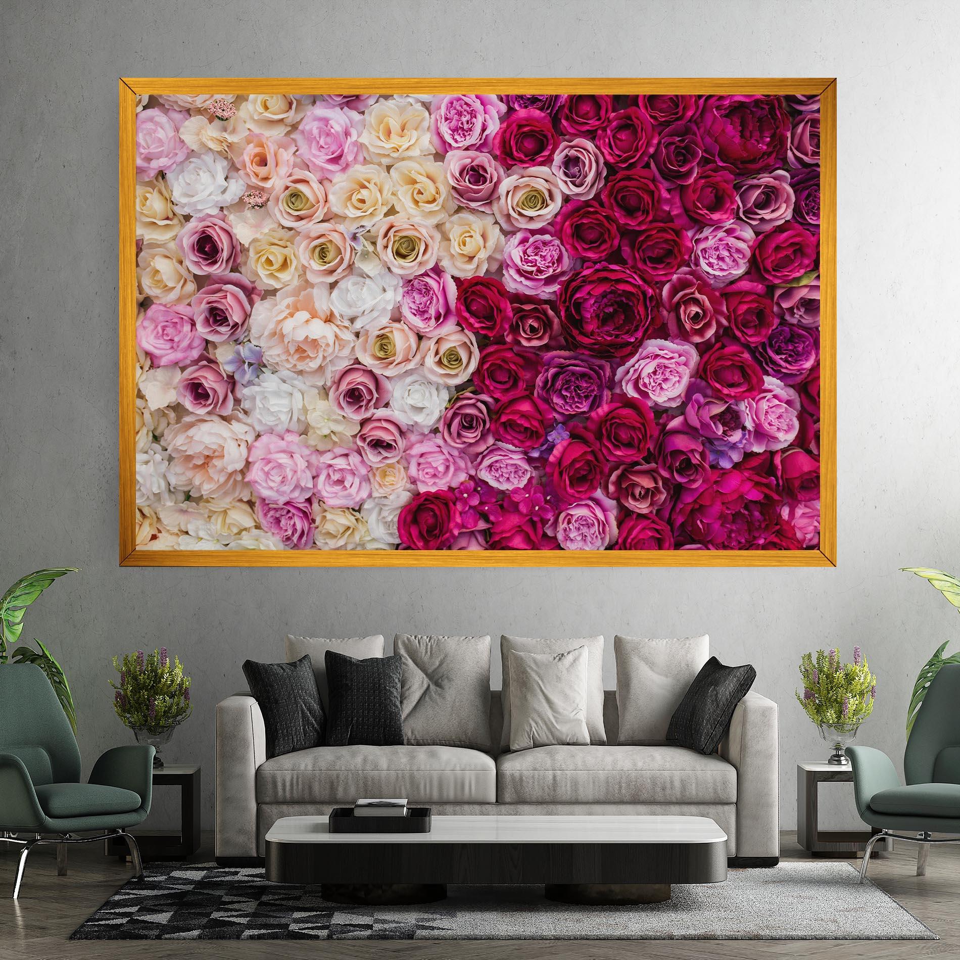 Tablou Canvas Perete Trandafiri mockup 7