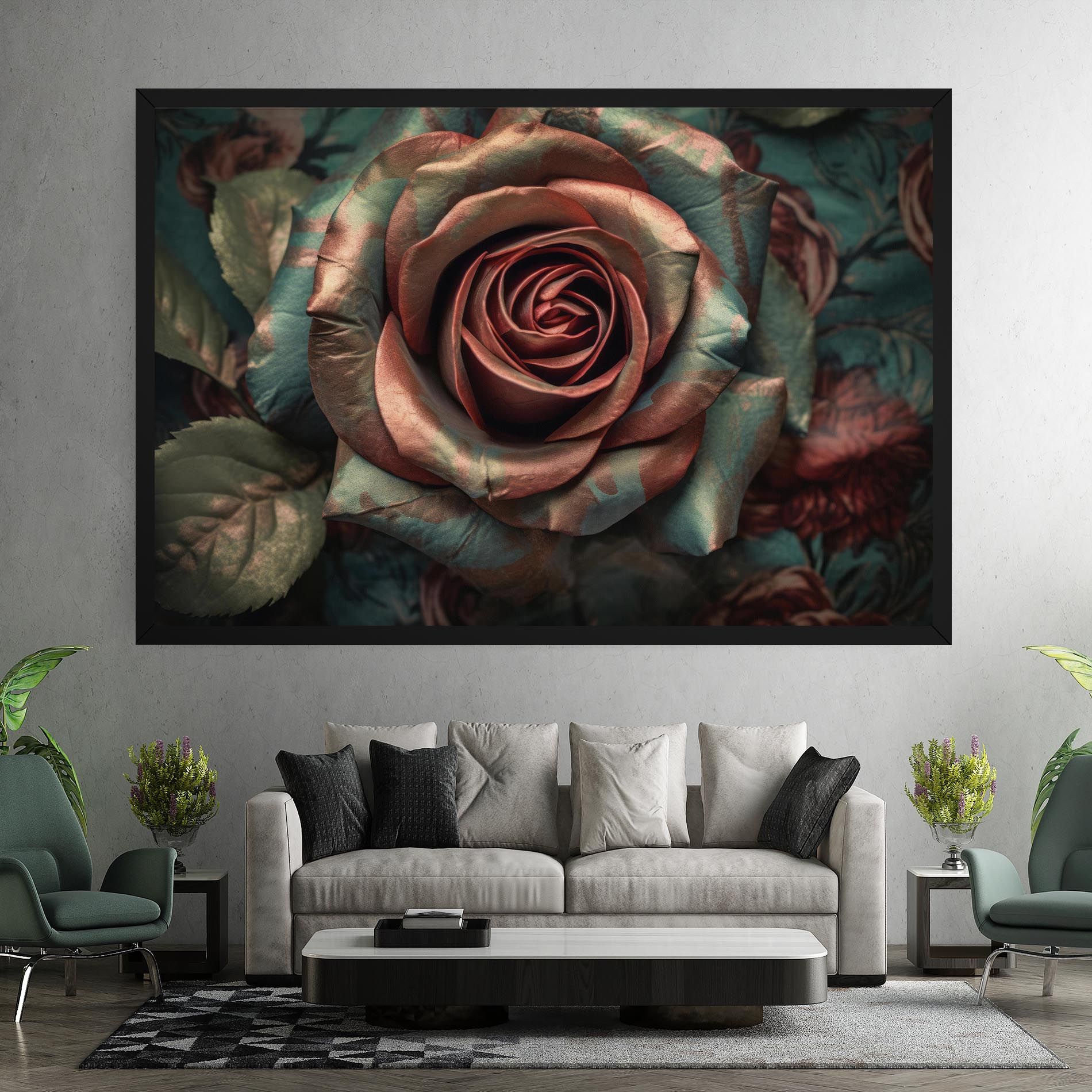 Exotic Blue Rose mockup 7