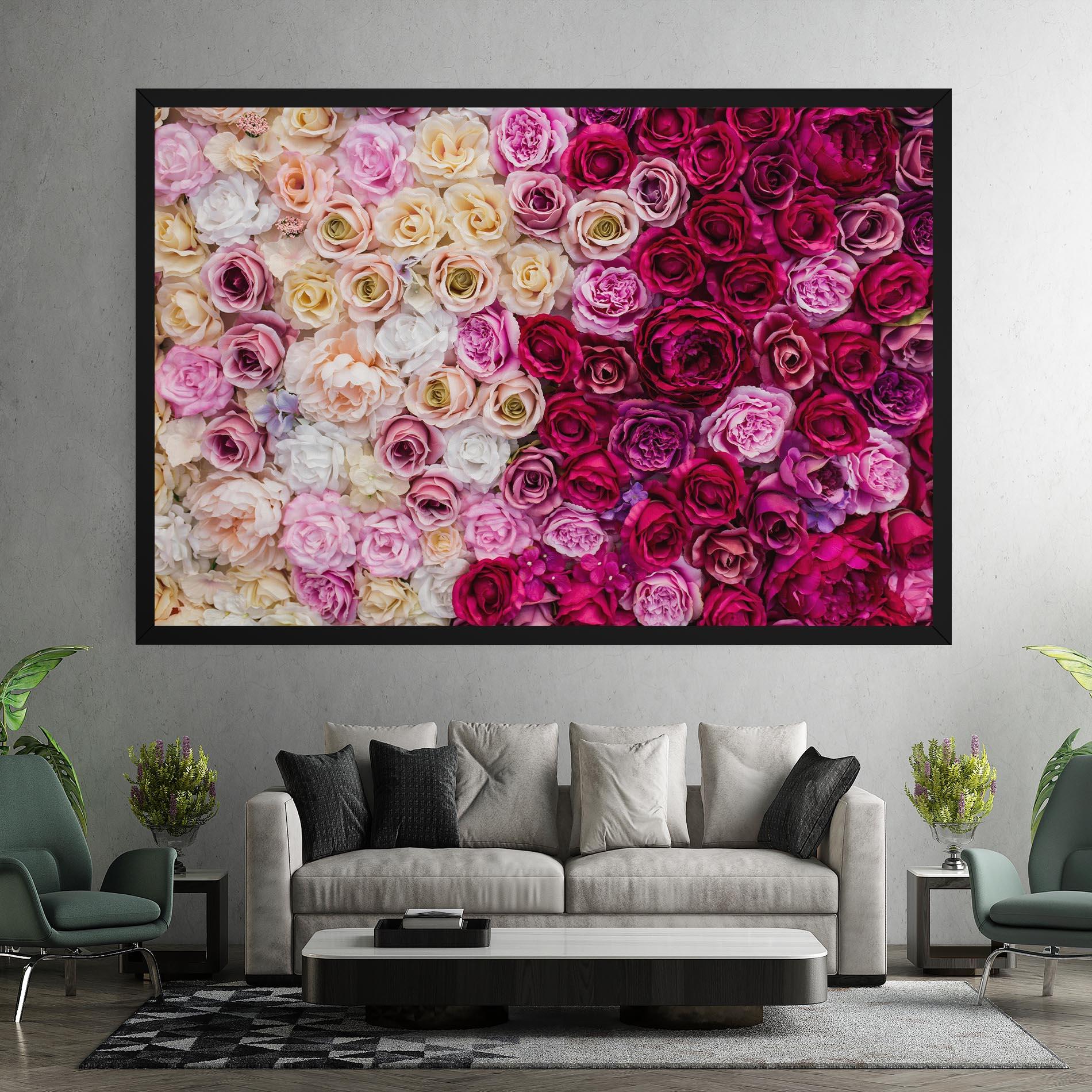 Tablou Canvas Perete Trandafiri mockup 7