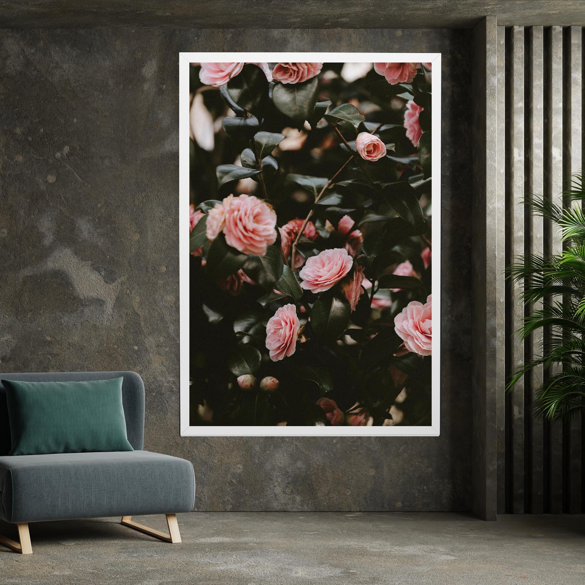 Tablou Canvas Rose Tree mockup 7