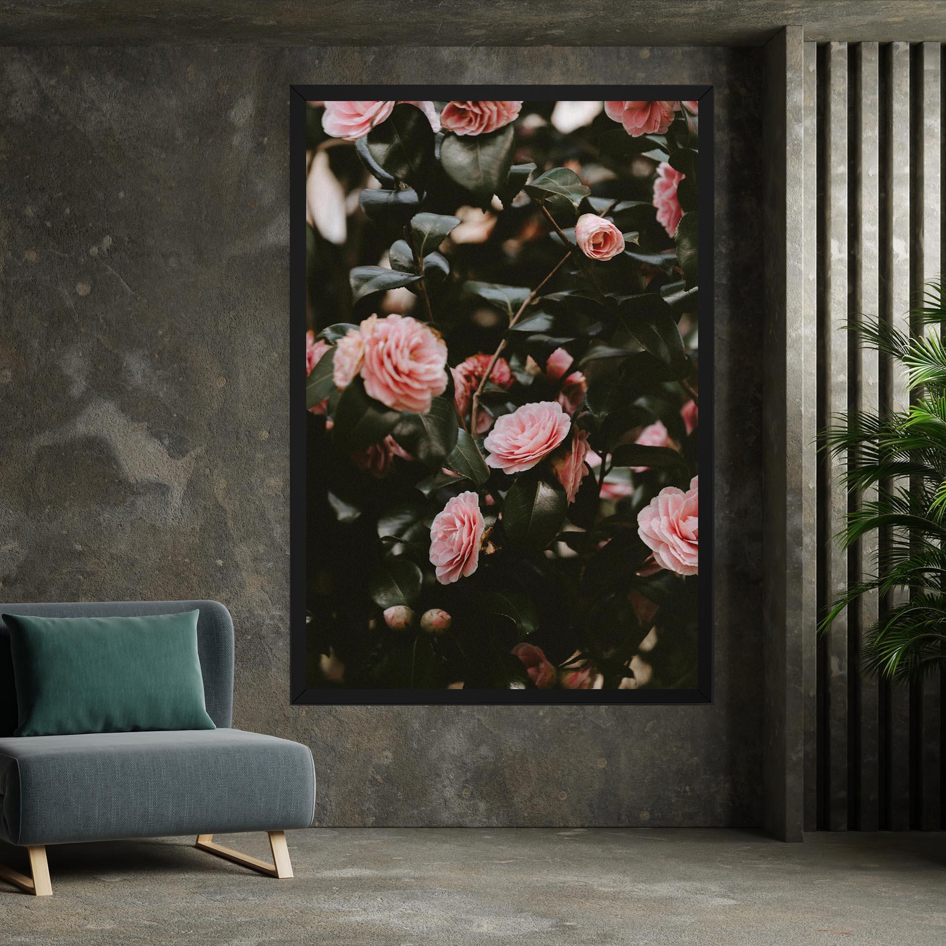 Tablou Canvas Rose Tree mockup 7