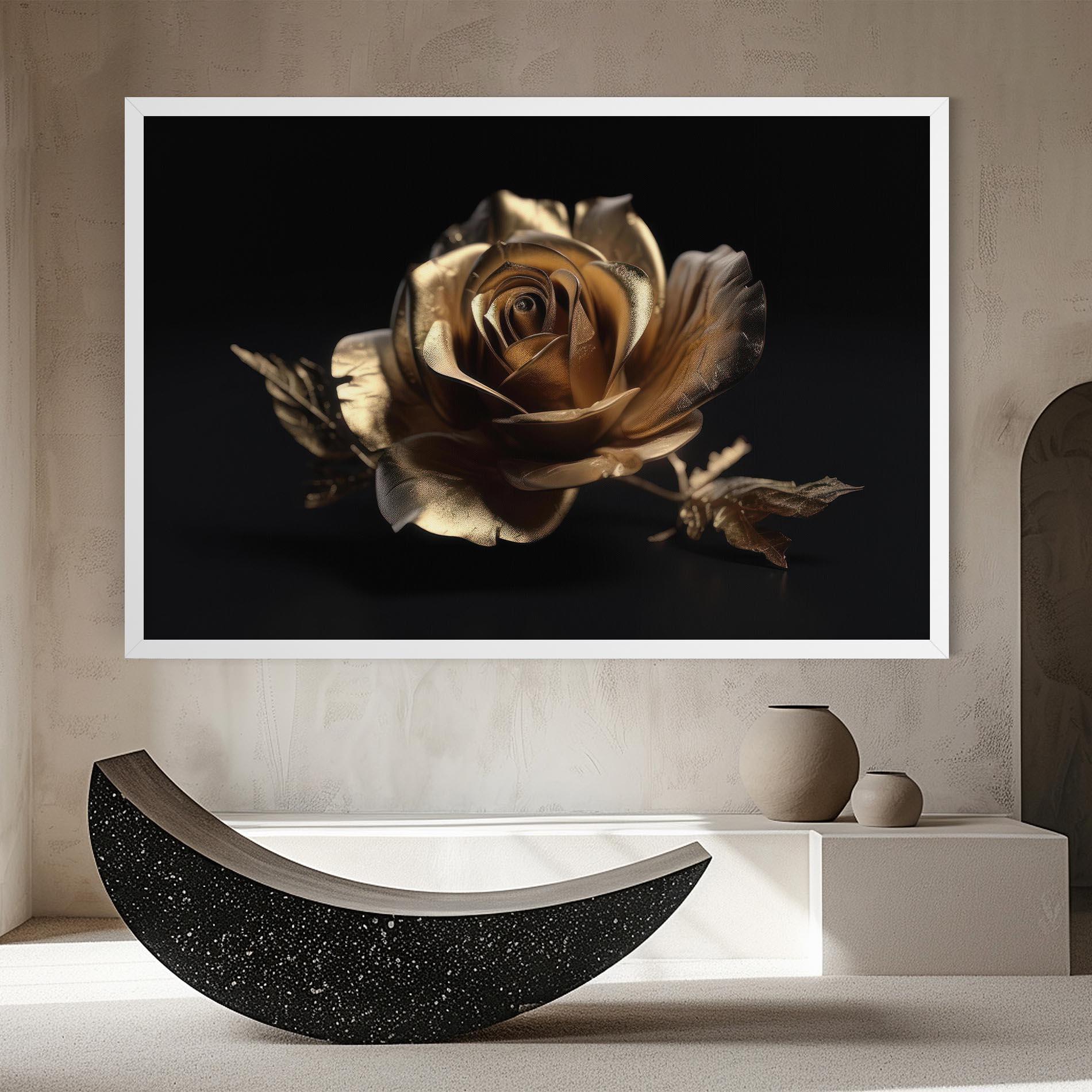 Tablou Canvas Gold Rose mockup 8