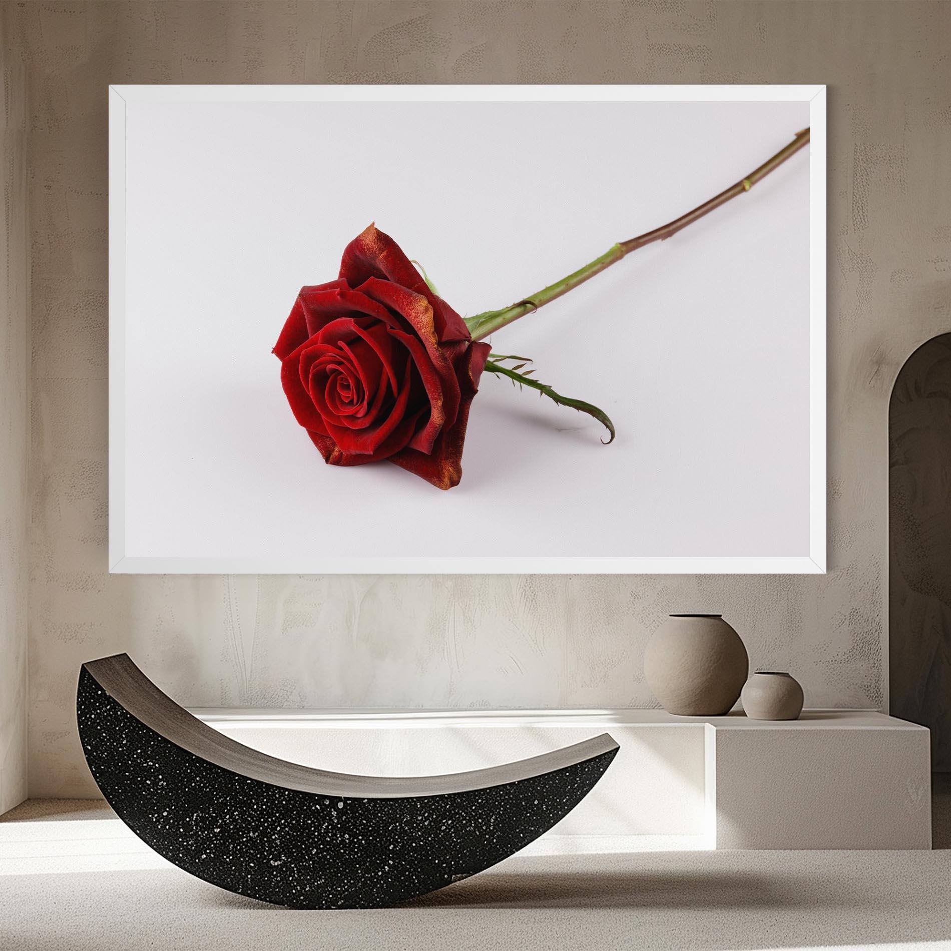 Tablou Canvas Lonely Rose mockup 8