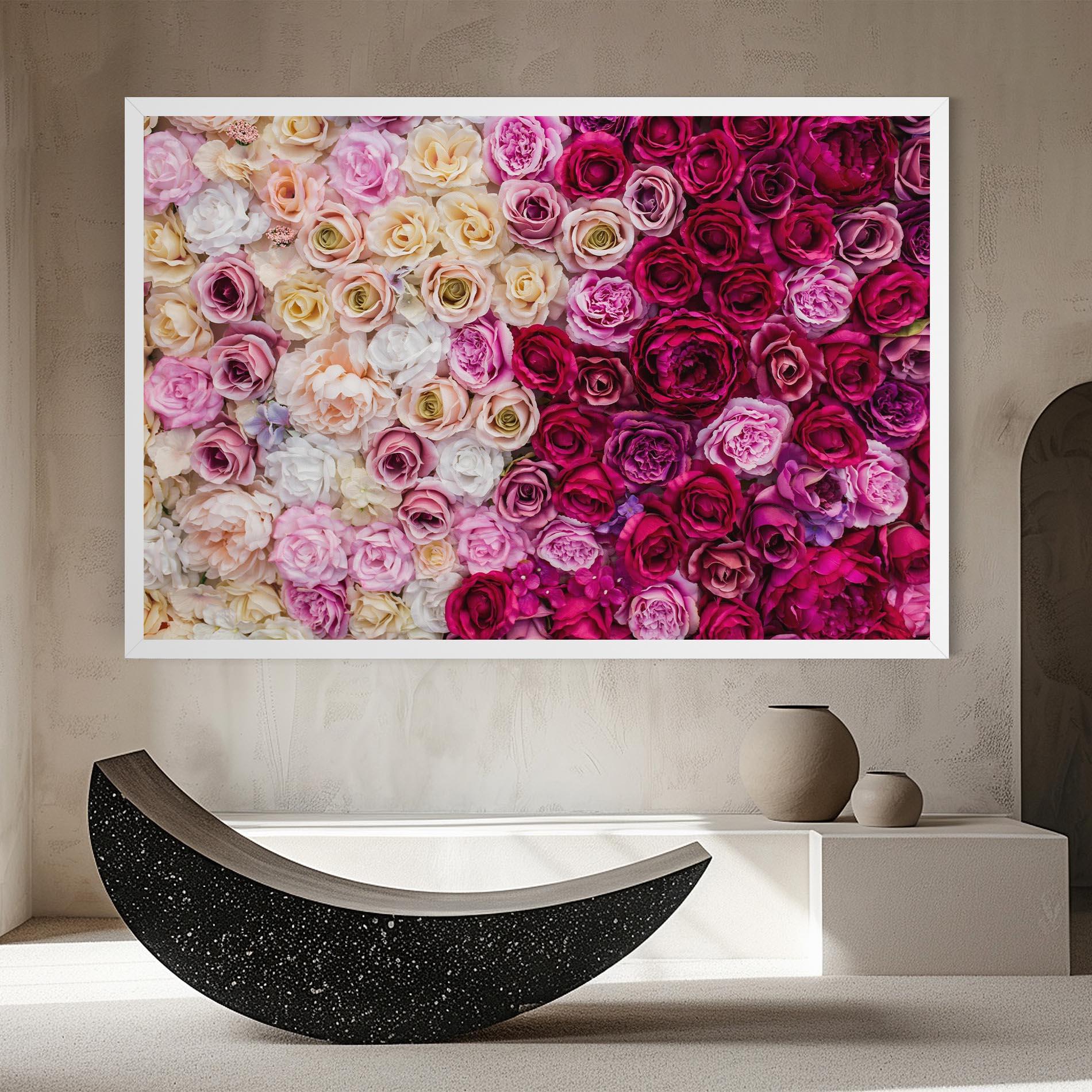 Tablou Canvas Perete Trandafiri mockup 8