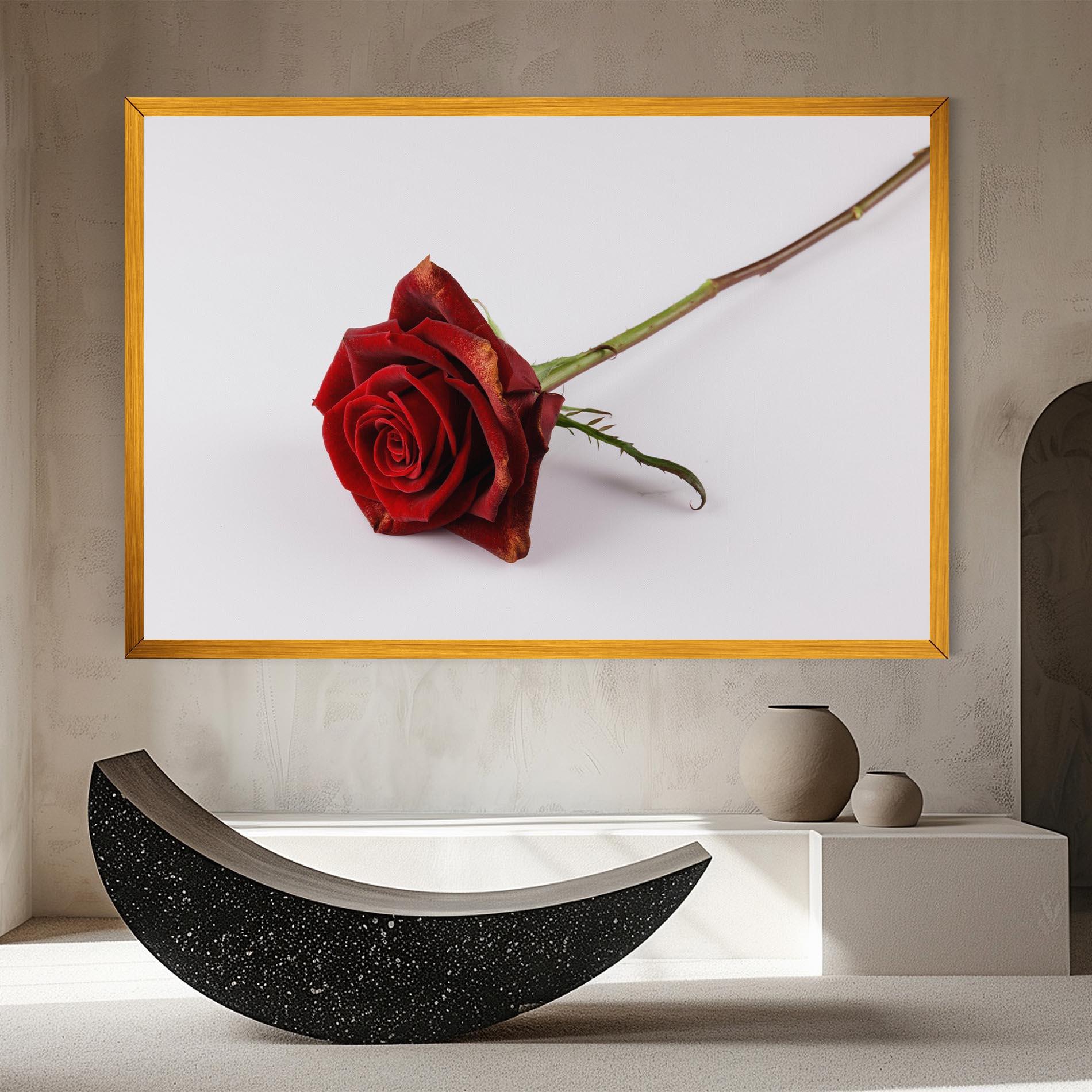 Tablou Canvas Lonely Rose mockup 8