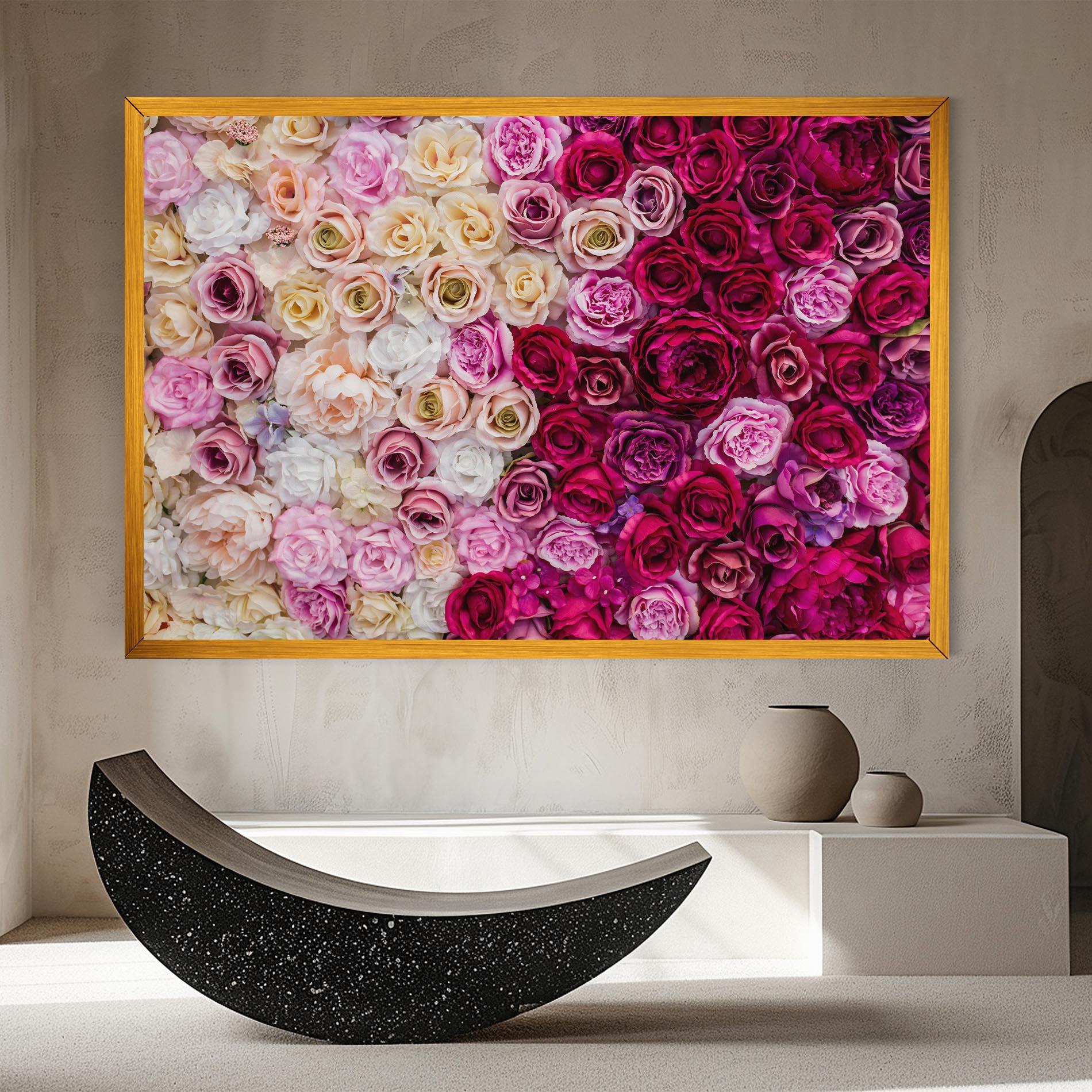 Tablou Canvas Perete Trandafiri mockup 8