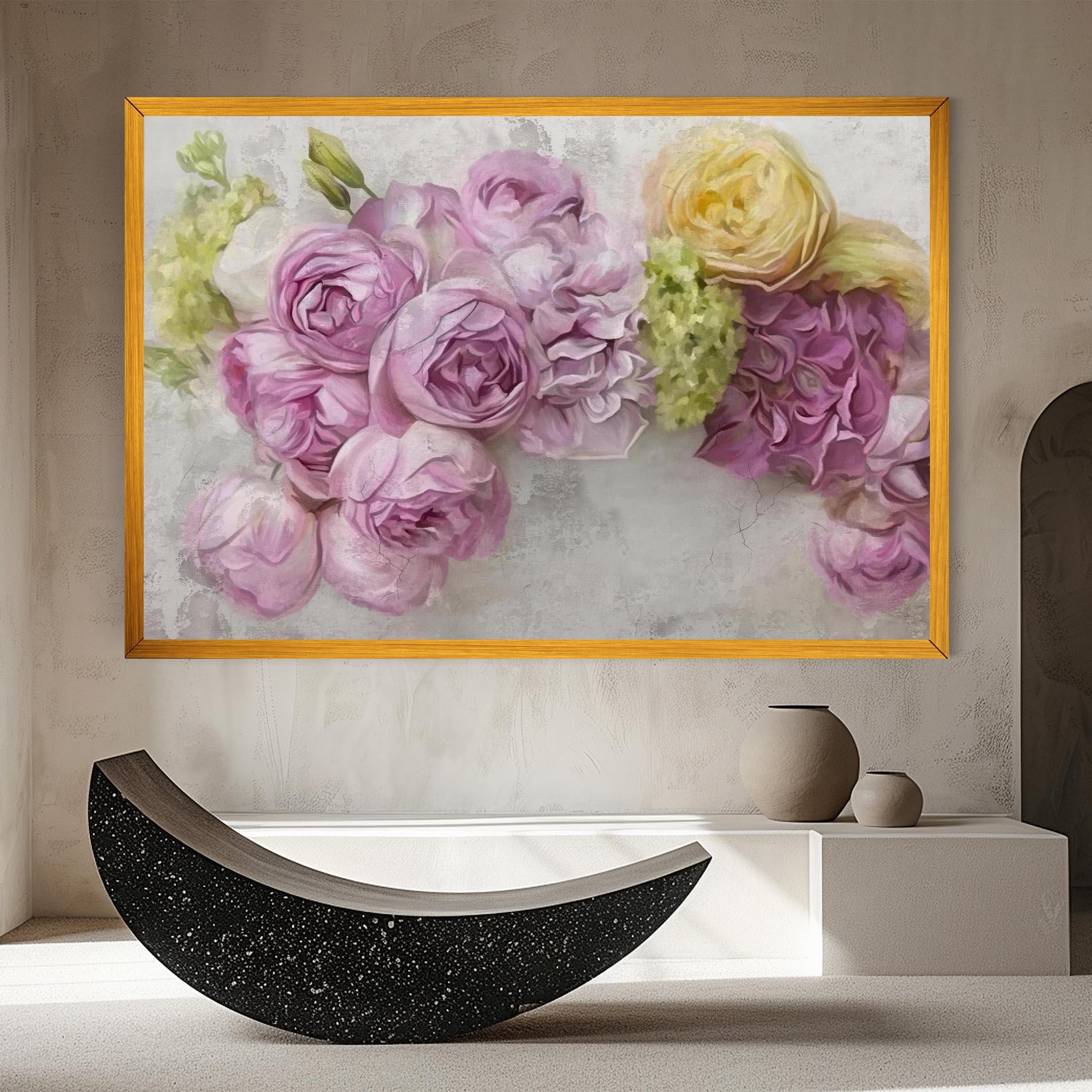 Tablou Canvas Trandafiri Colorati mockup 8