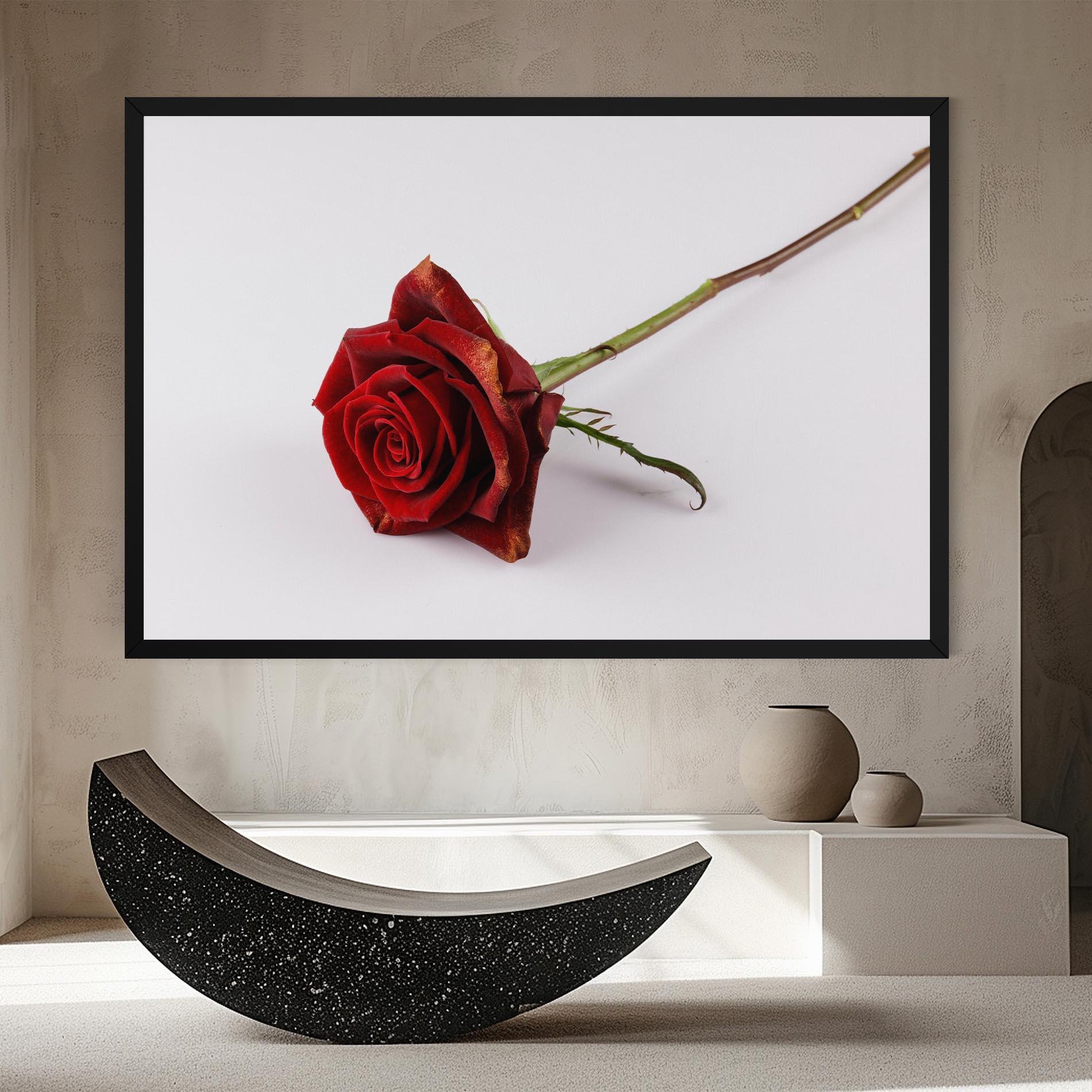 Tablou Canvas Lonely Rose mockup 8