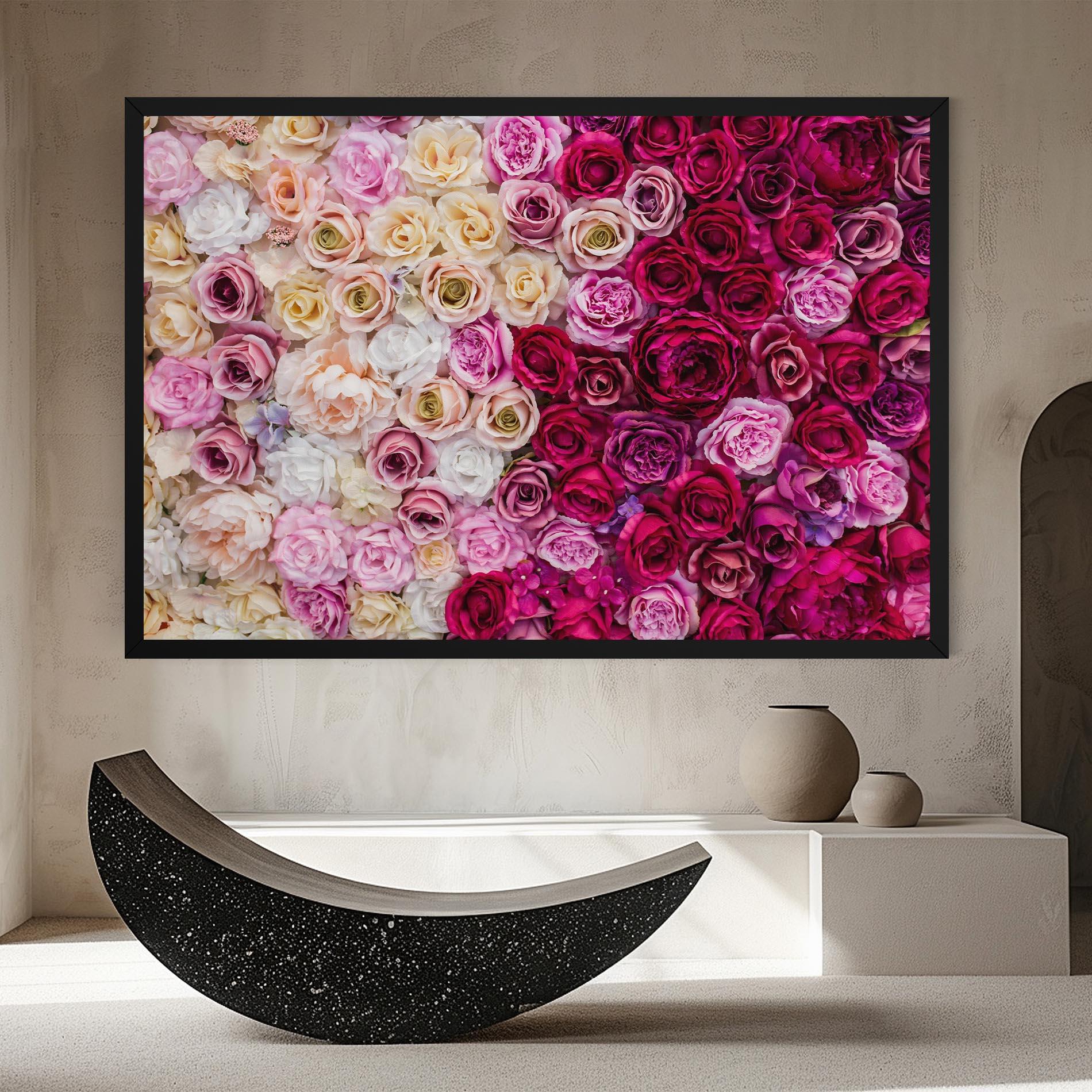 Tablou Canvas Perete Trandafiri mockup 8