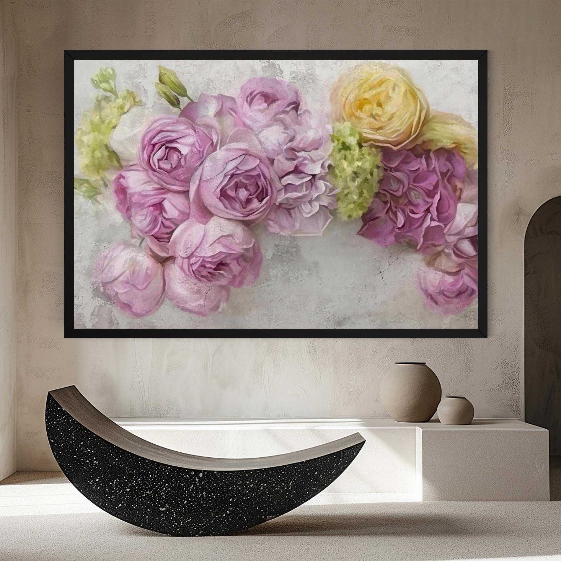 Tablou Canvas Trandafiri Colorati mockup 8