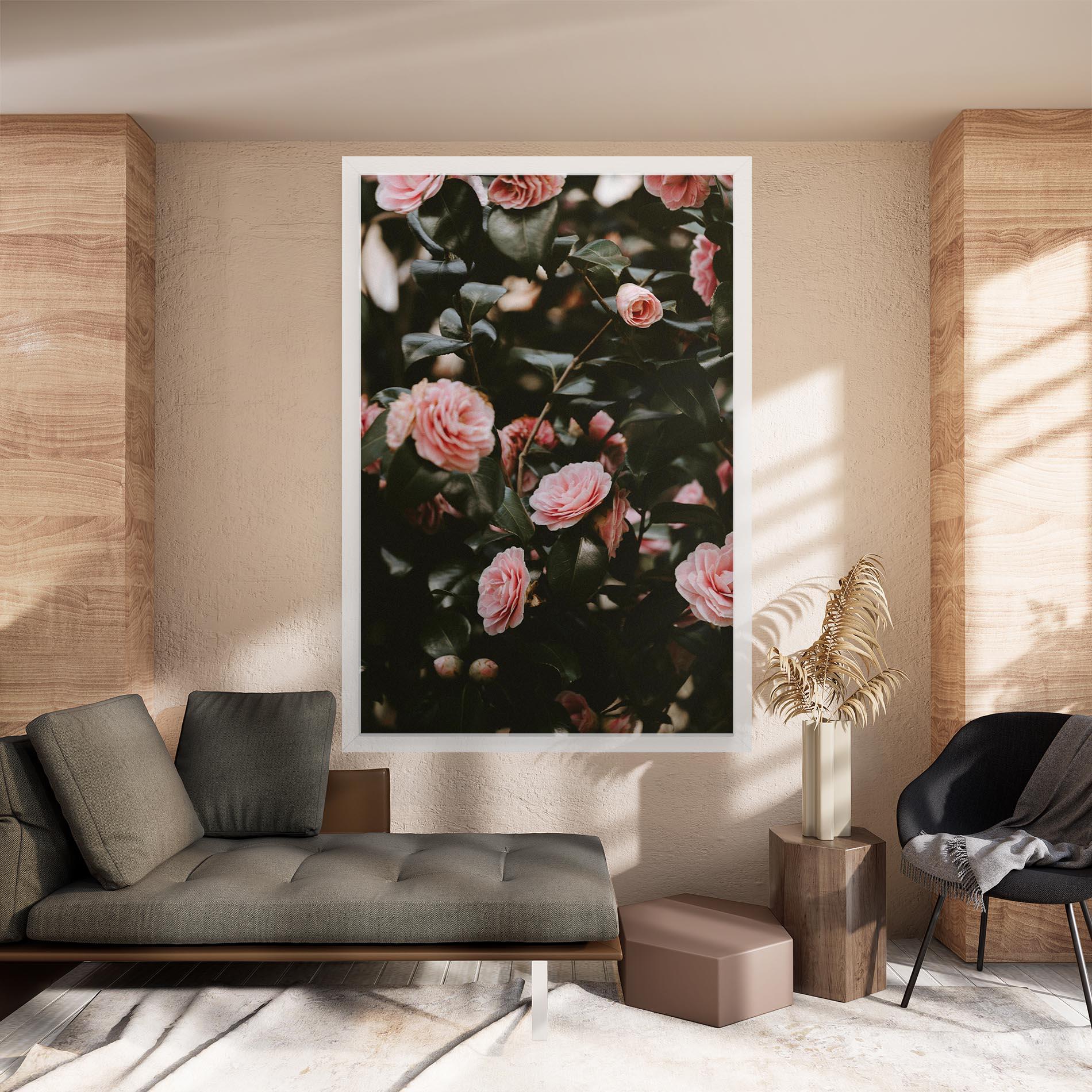 Tablou Canvas Rose Tree mockup 8