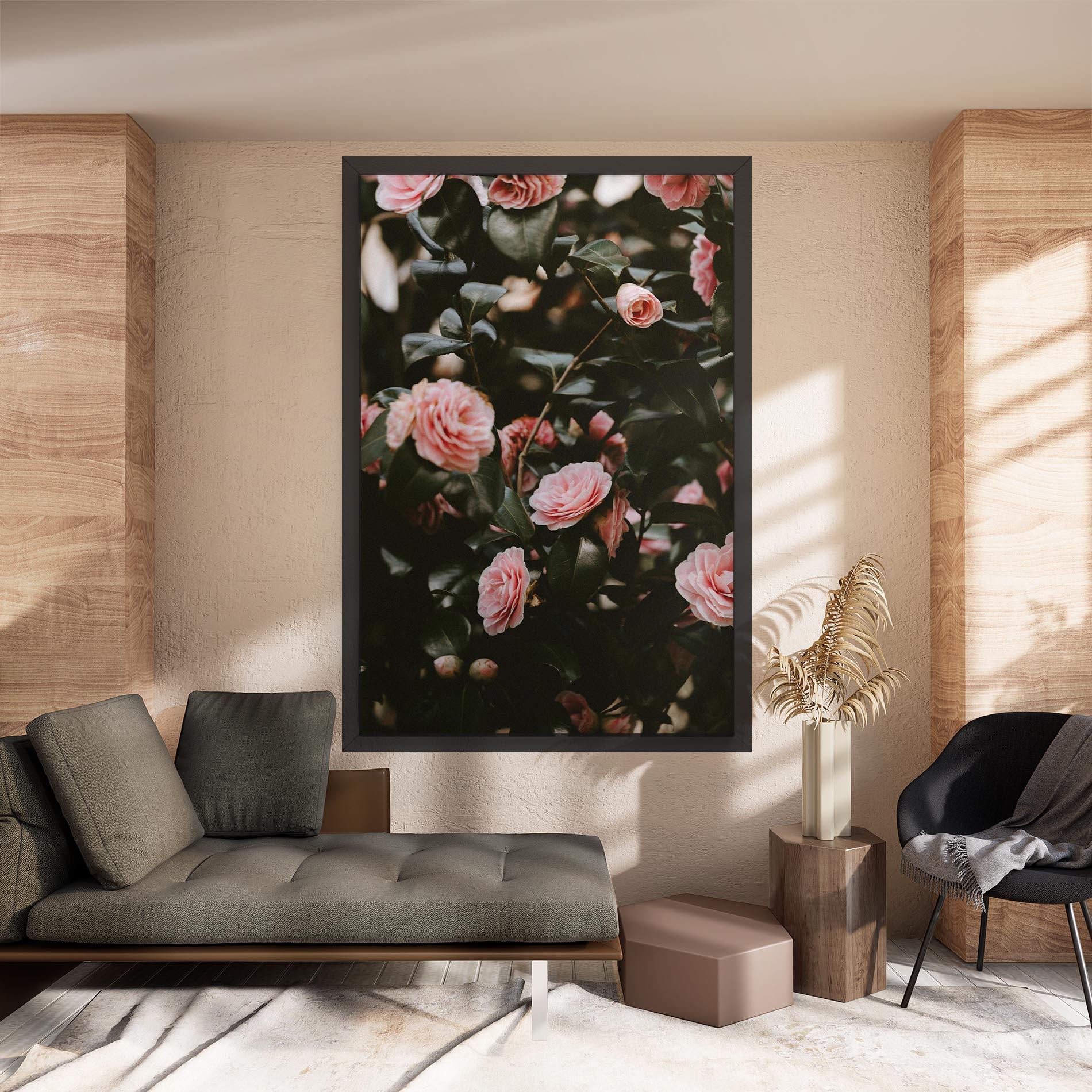 Tablou Canvas Rose Tree mockup 8