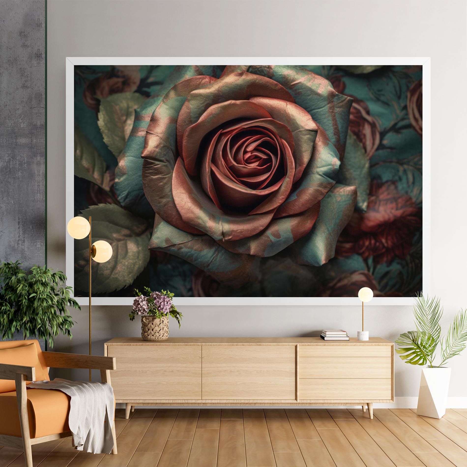 Exotic Blue Rose mockup 9