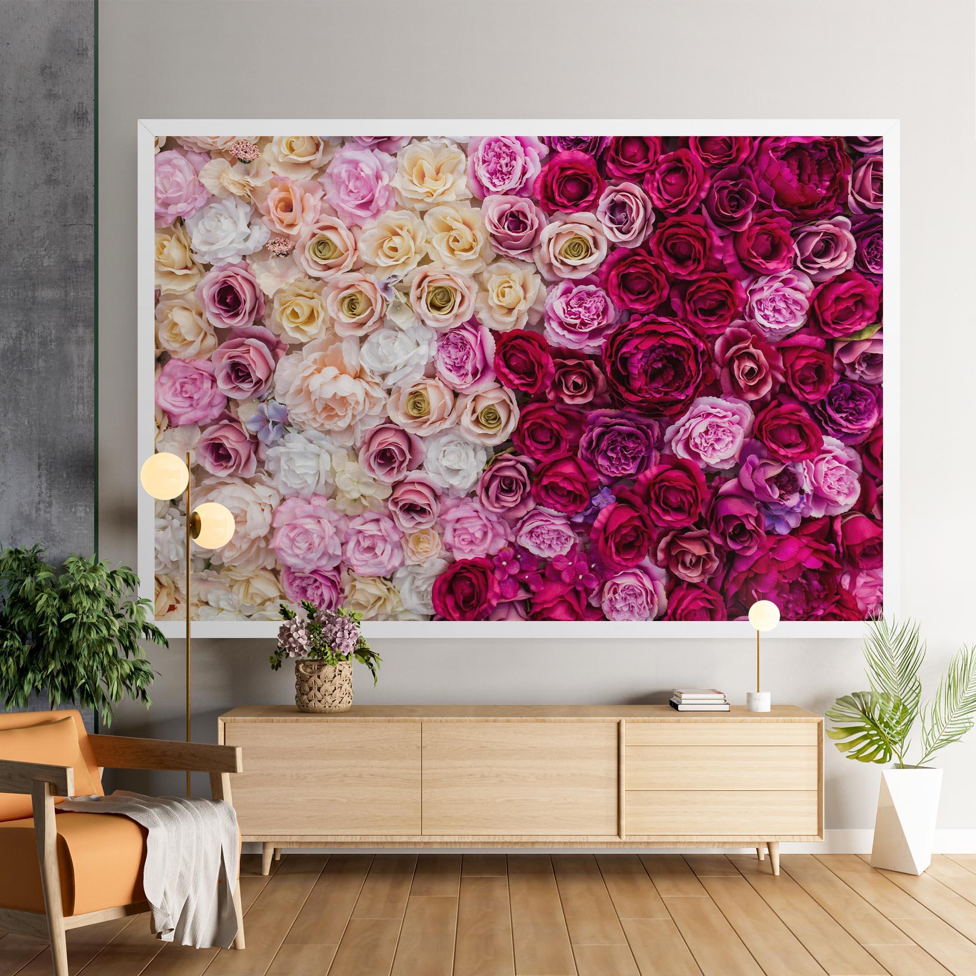 Tablou Canvas Perete Trandafiri mockup 9