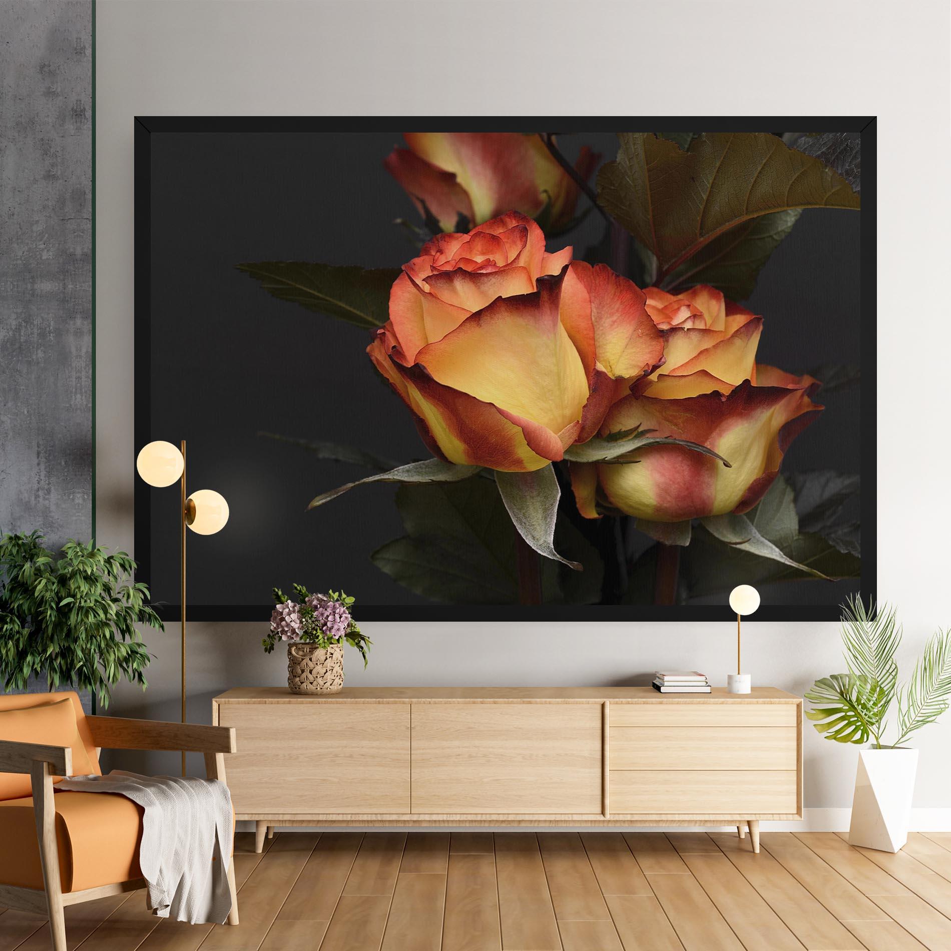 Tablou Canvas Orange Rose mockup 9
