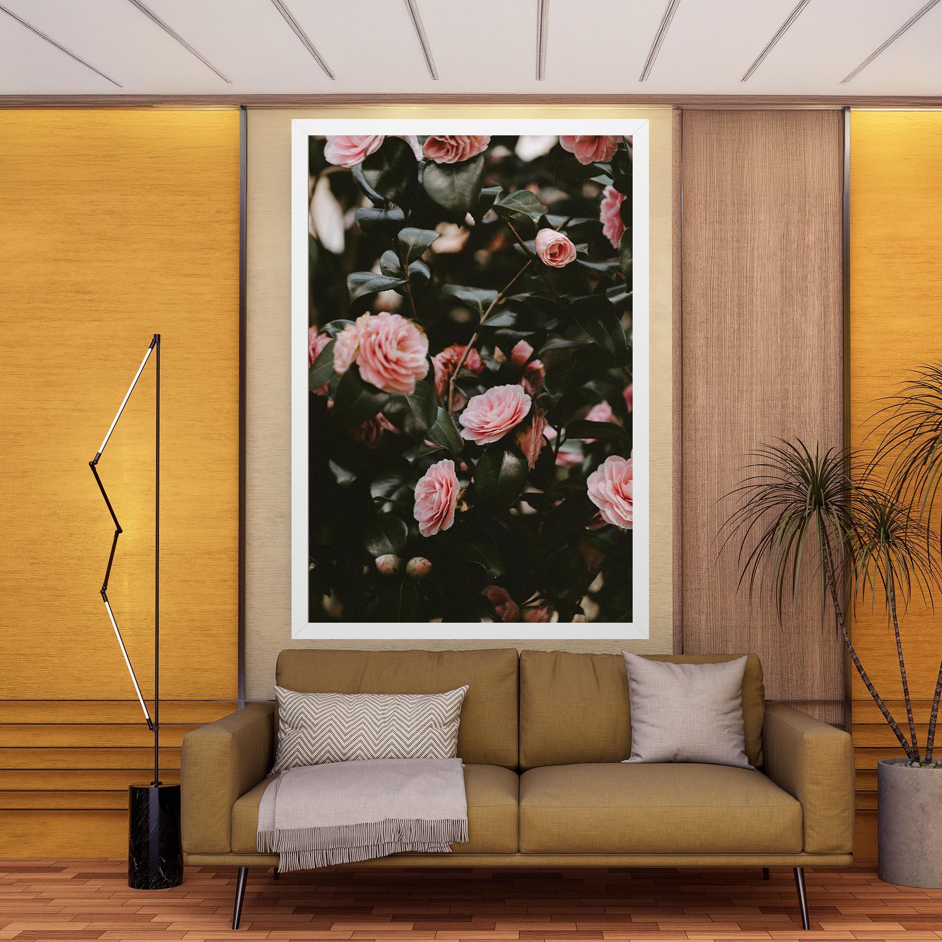 Tablou Canvas Rose Tree mockup 9