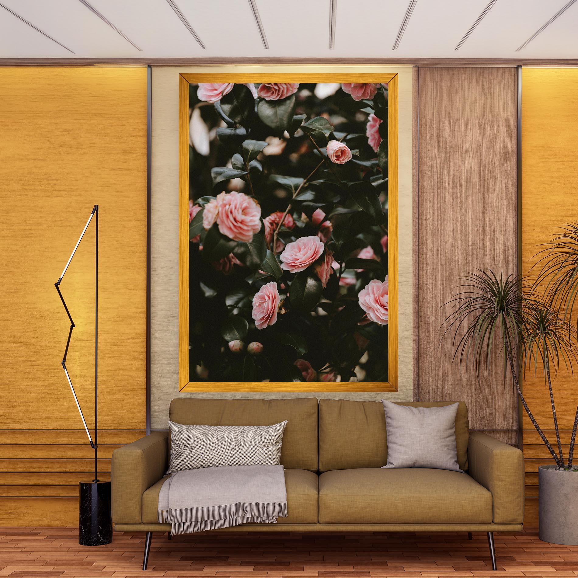 Tablou Canvas Rose Tree mockup 9