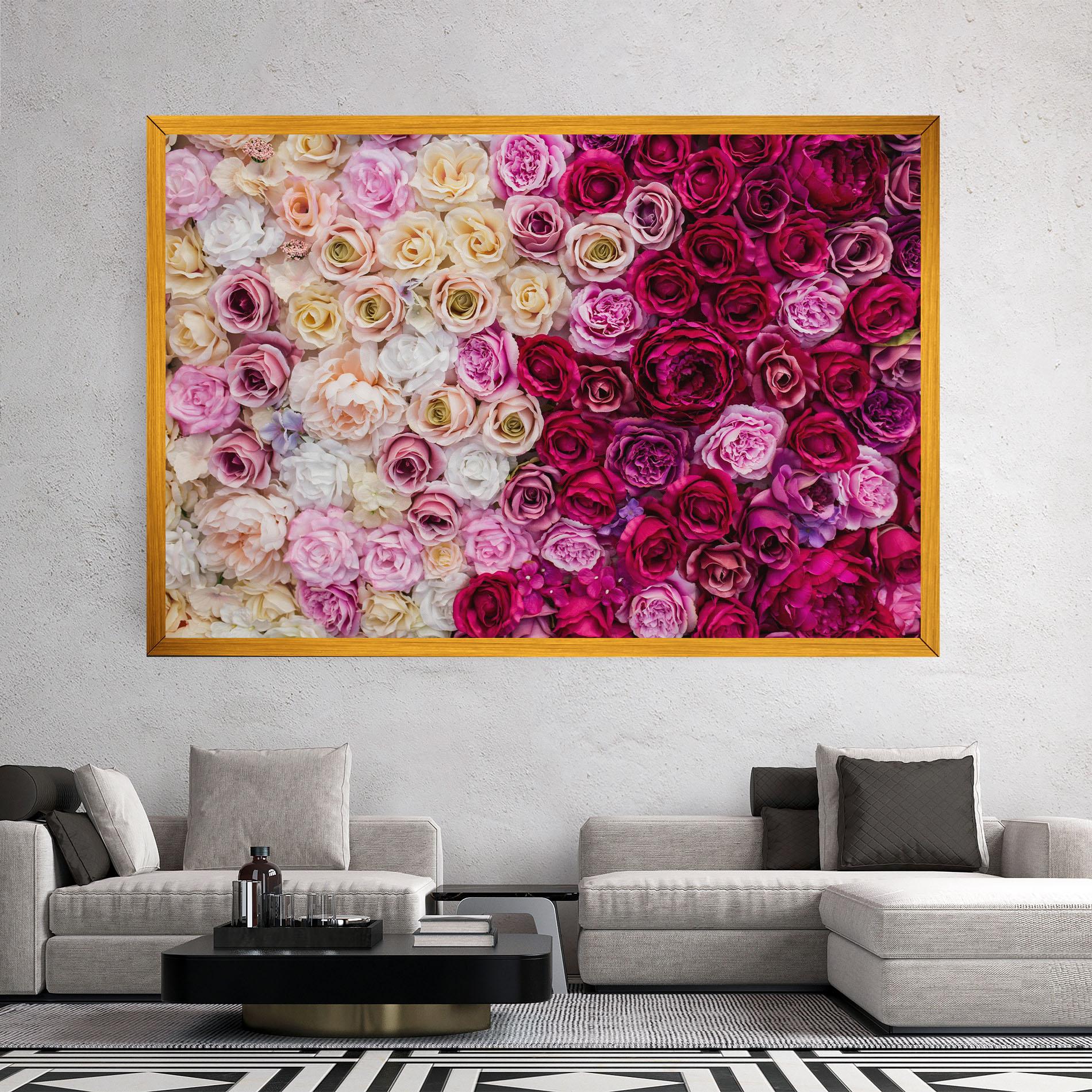 Tablou Canvas Perete Trandafiri mockup 2