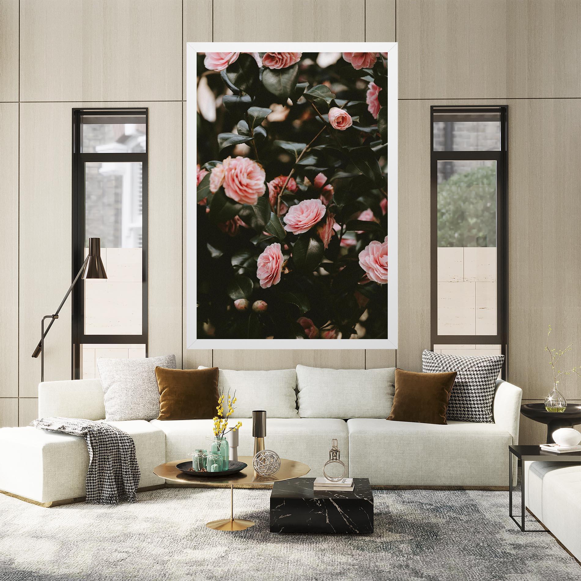 Tablou Canvas Rose Tree mockup 2