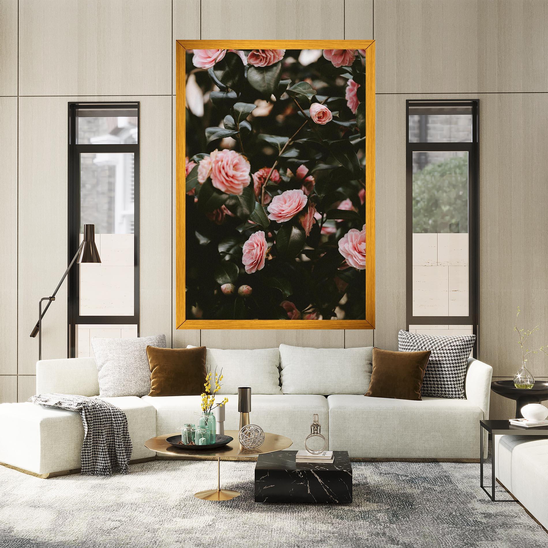 Tablou Canvas Rose Tree mockup 2