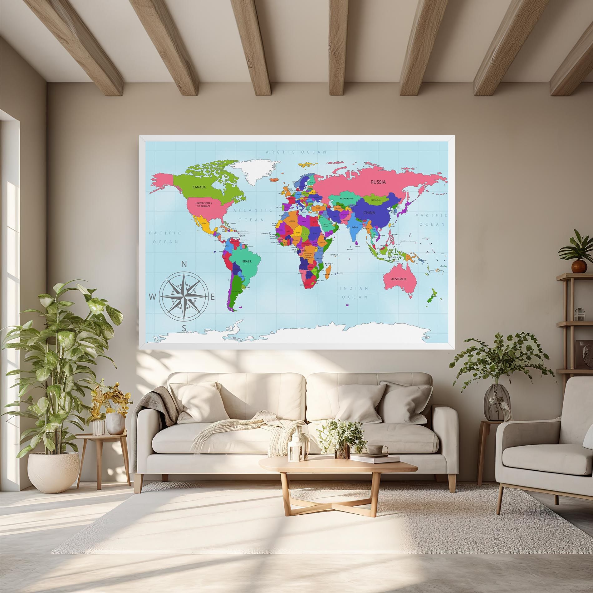 Colorful Continents mockup 6