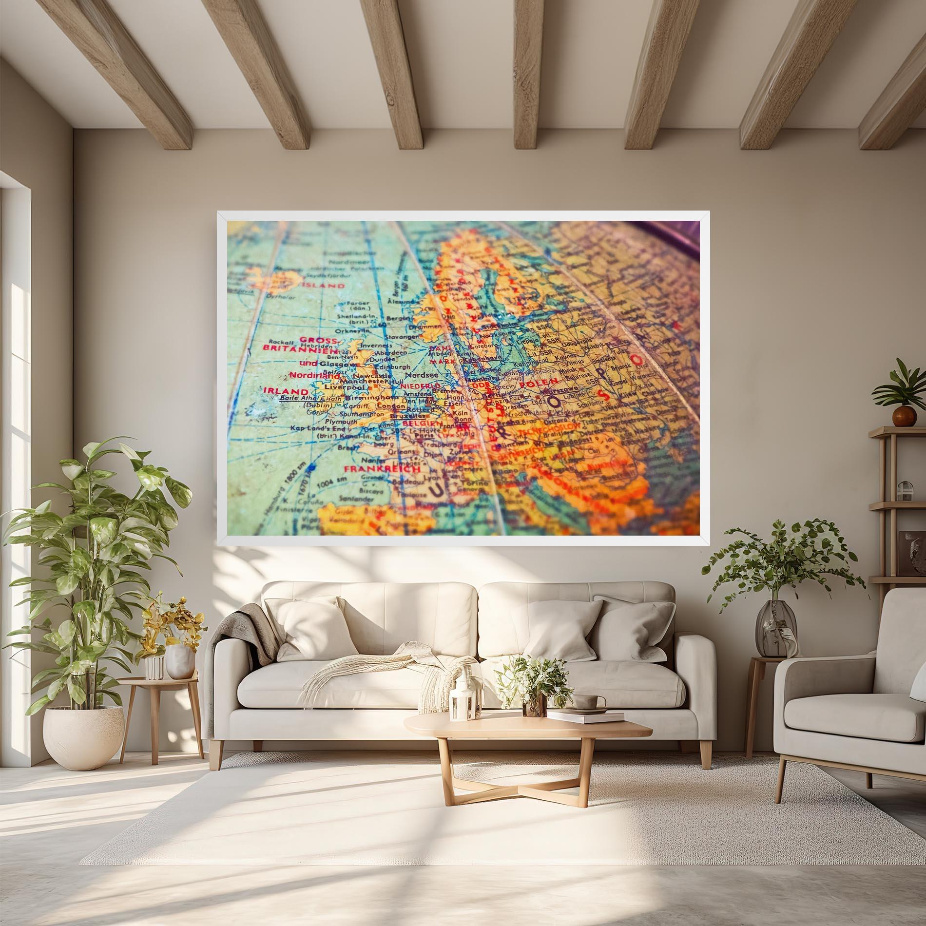 Tablou Canvas Globe mockup 6