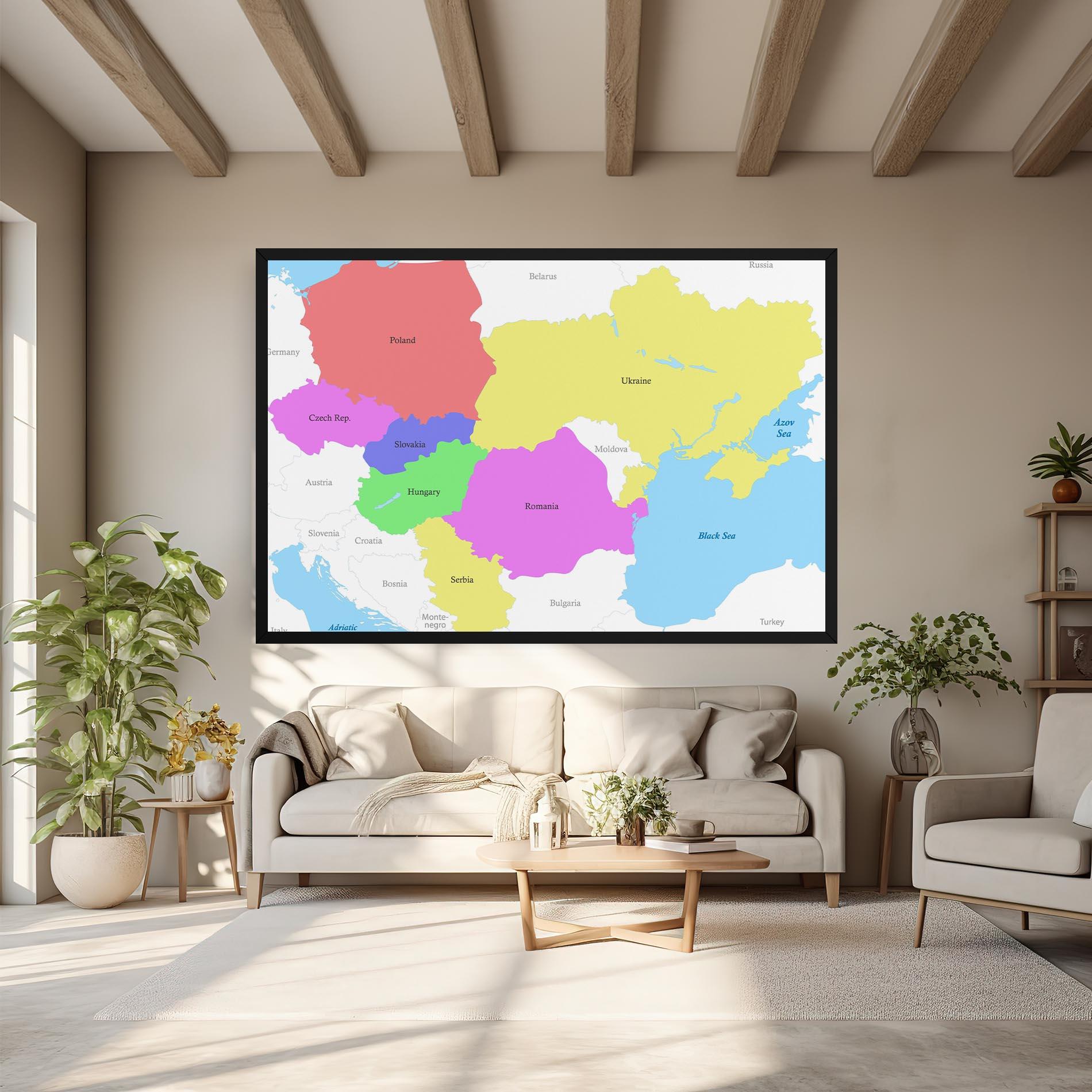 Tablou Canvas Black Sea mockup 6