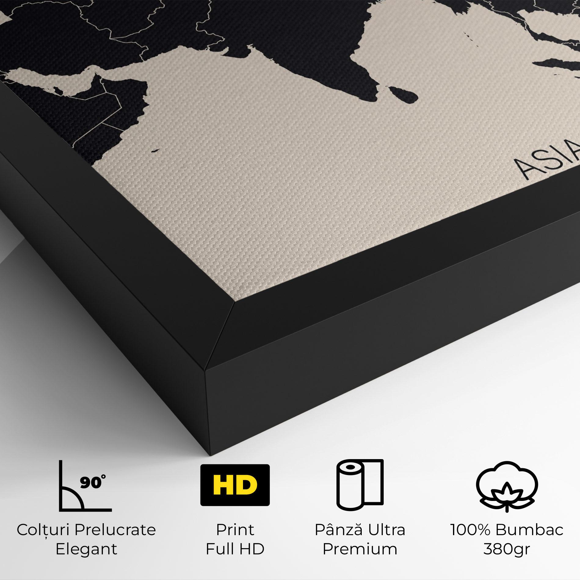 Tablou Canvas Asia Continent mockup 4