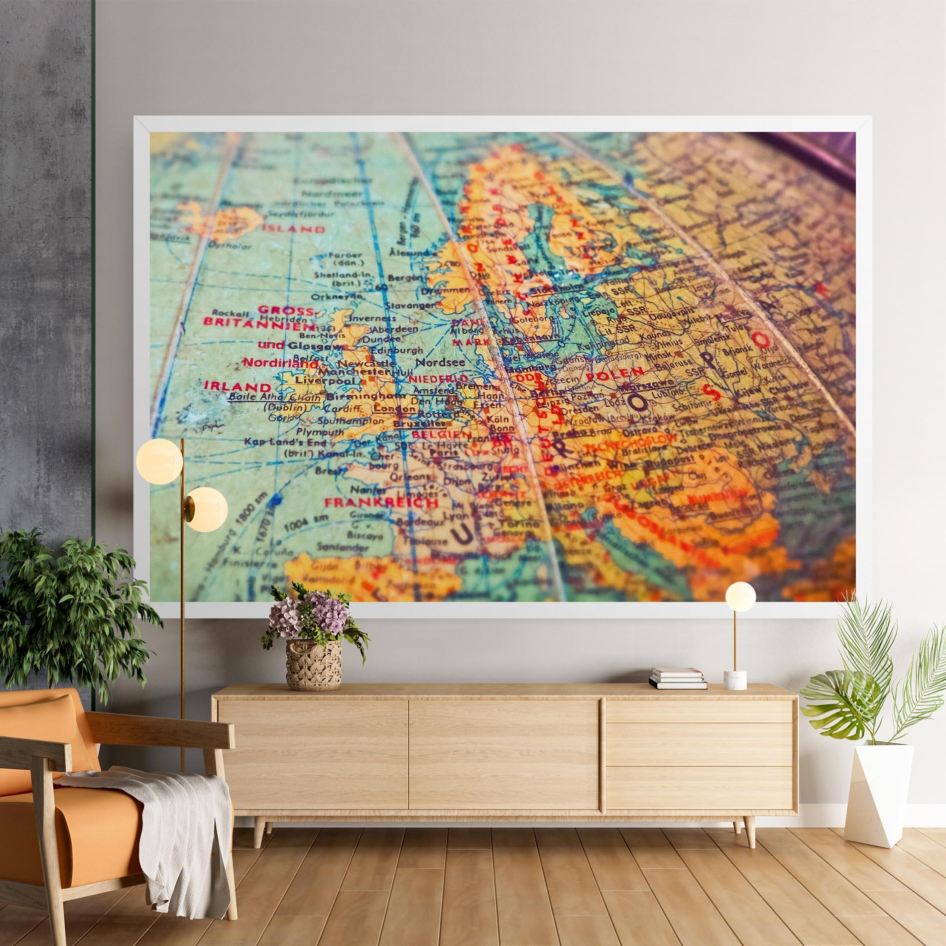 Tablou Canvas Globe mockup 9